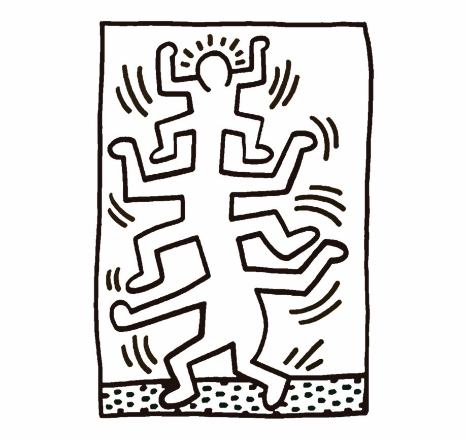 920x864 Keith Haring For Kids Artprints To Color Pop Art Paintings