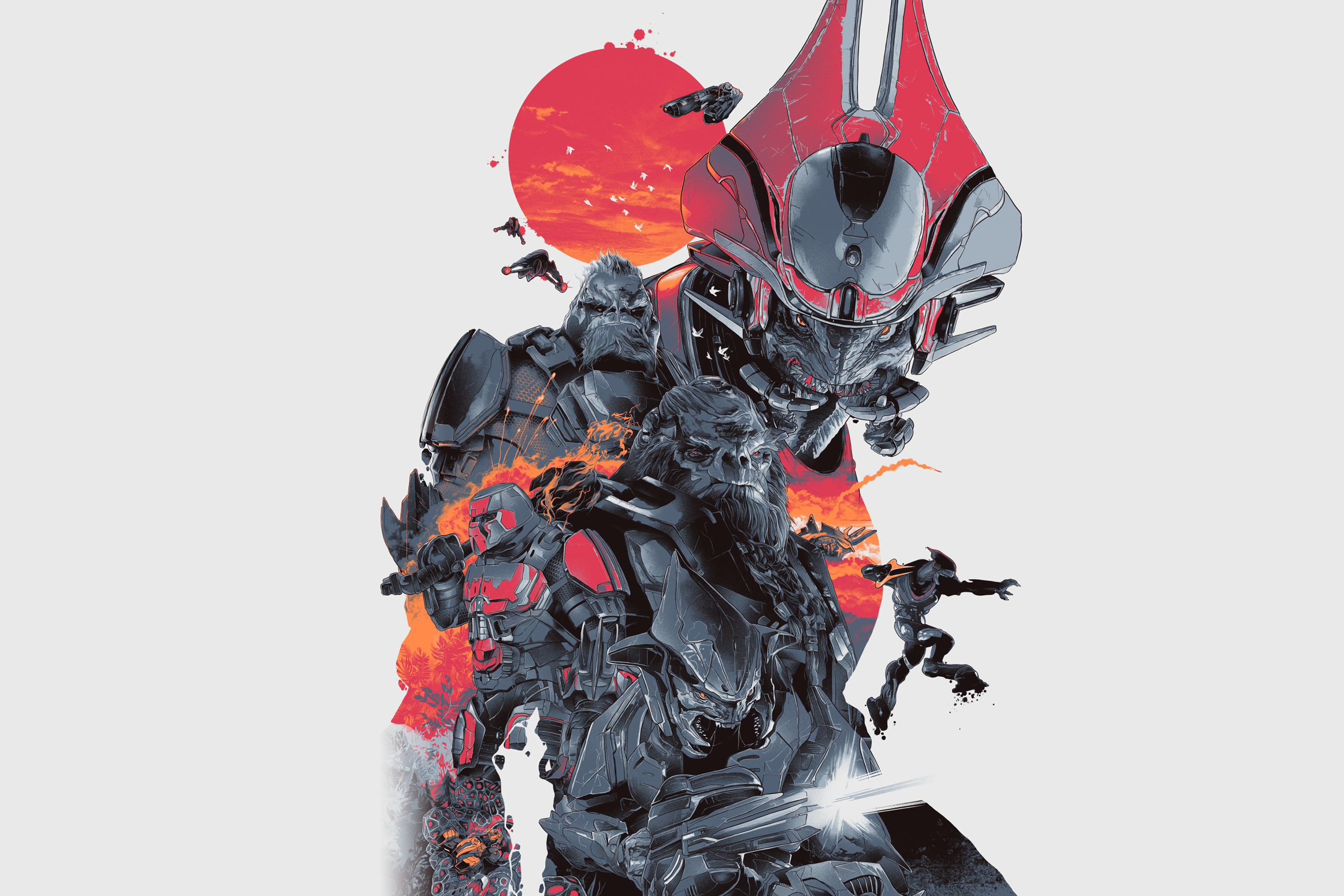 3000x2000 Halo Wars 2 Wallpaper image