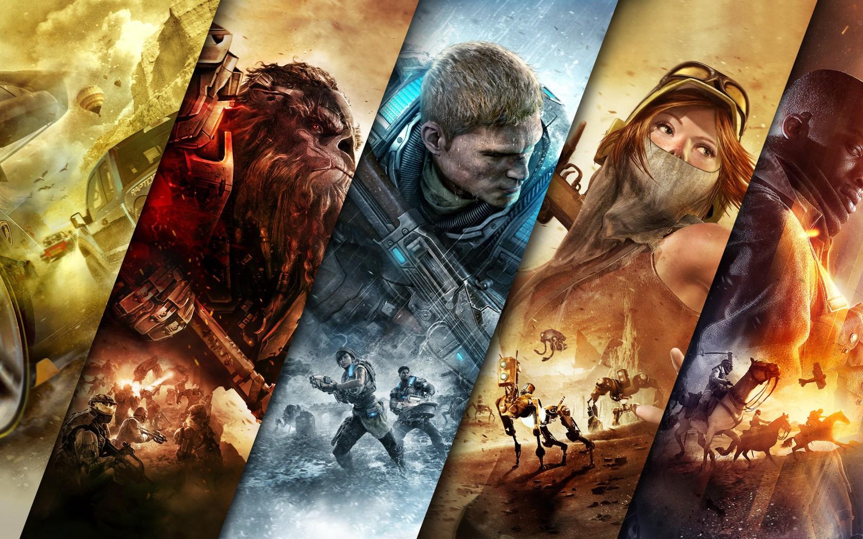 1680x1050 Download wallpaper 1680x1050 forza horizon halo wars 2