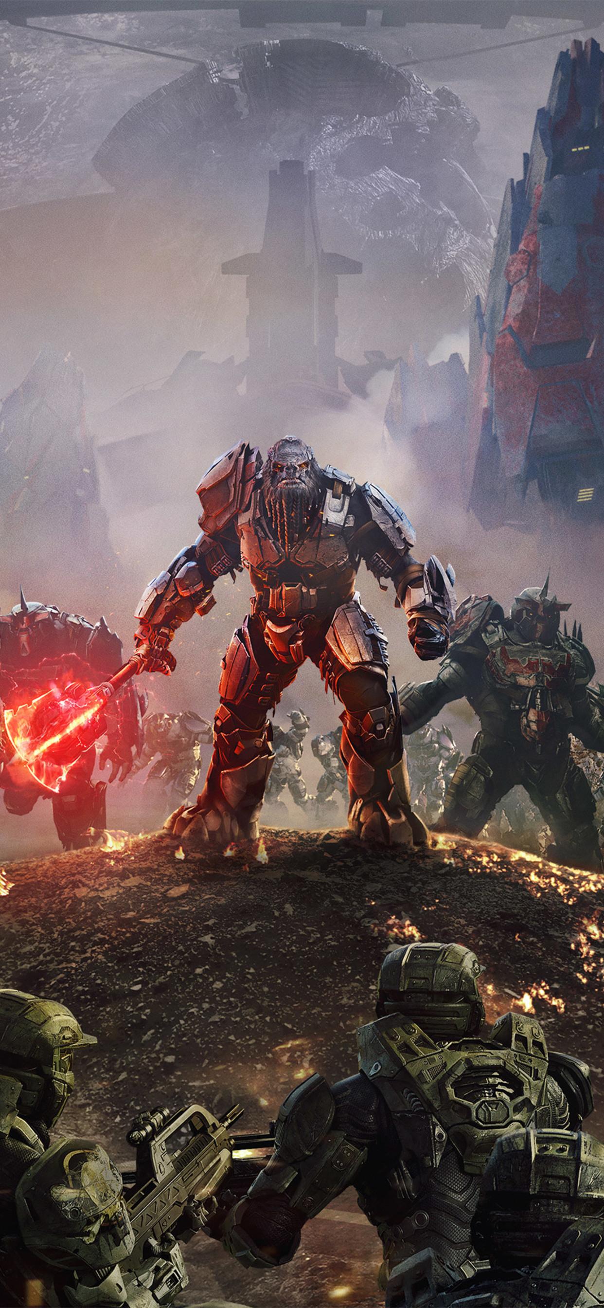 1242x2688 Atriox Battlefield Halo Wars 2 iPhone XS MAX HD 4k