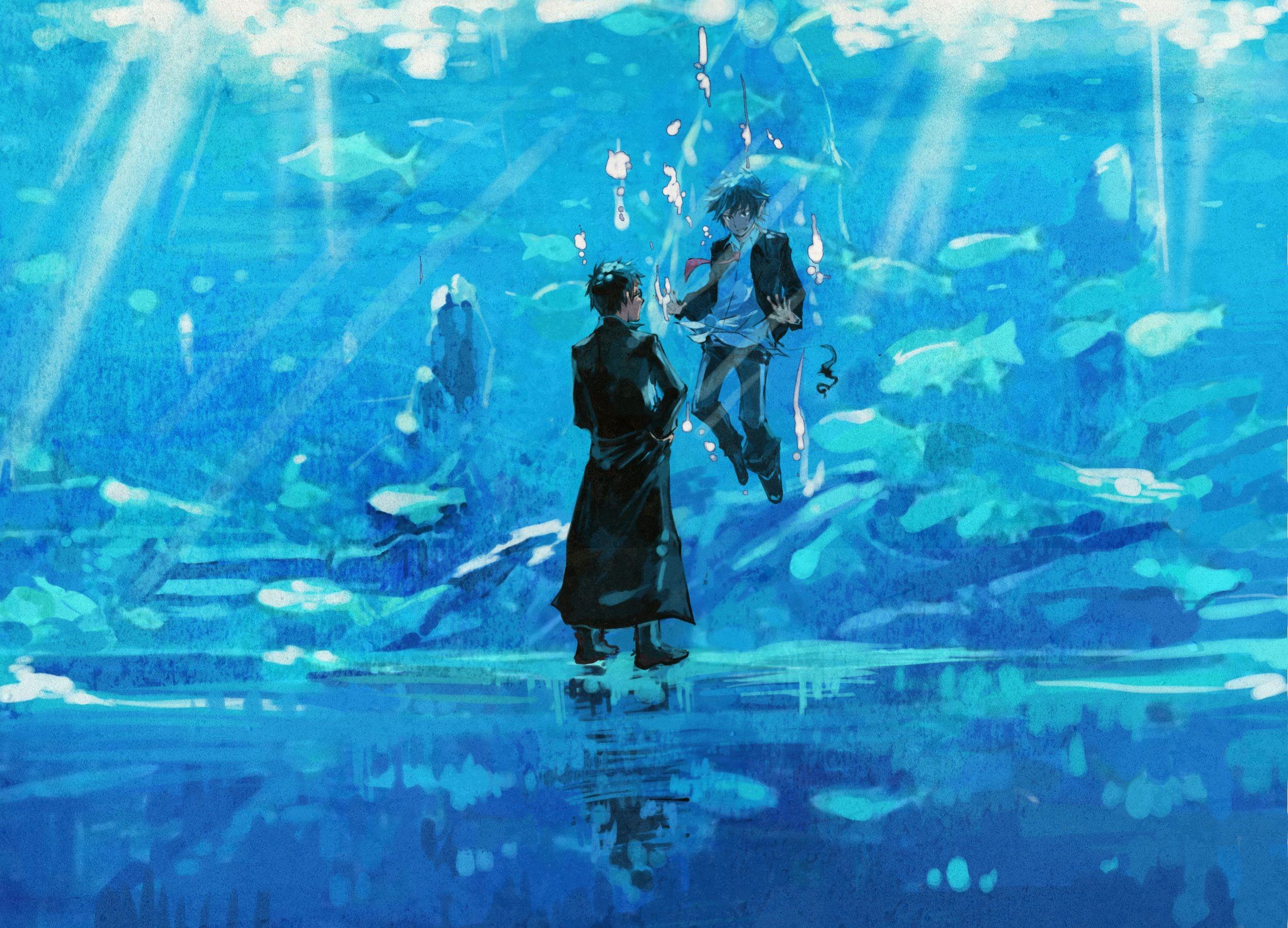 2500x1801 Blue Exorcist Wallpaper