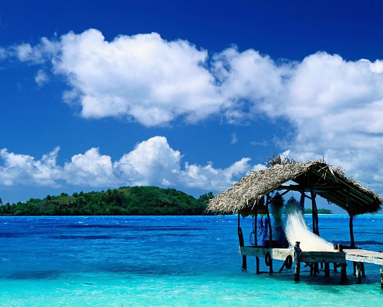 1280x1024 Bora Bora Desktop Wallpaper FREE on