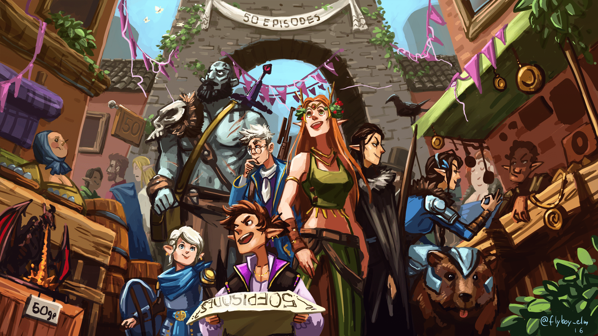 1920x1080 Critical Role: Voice Actors Playing D&D