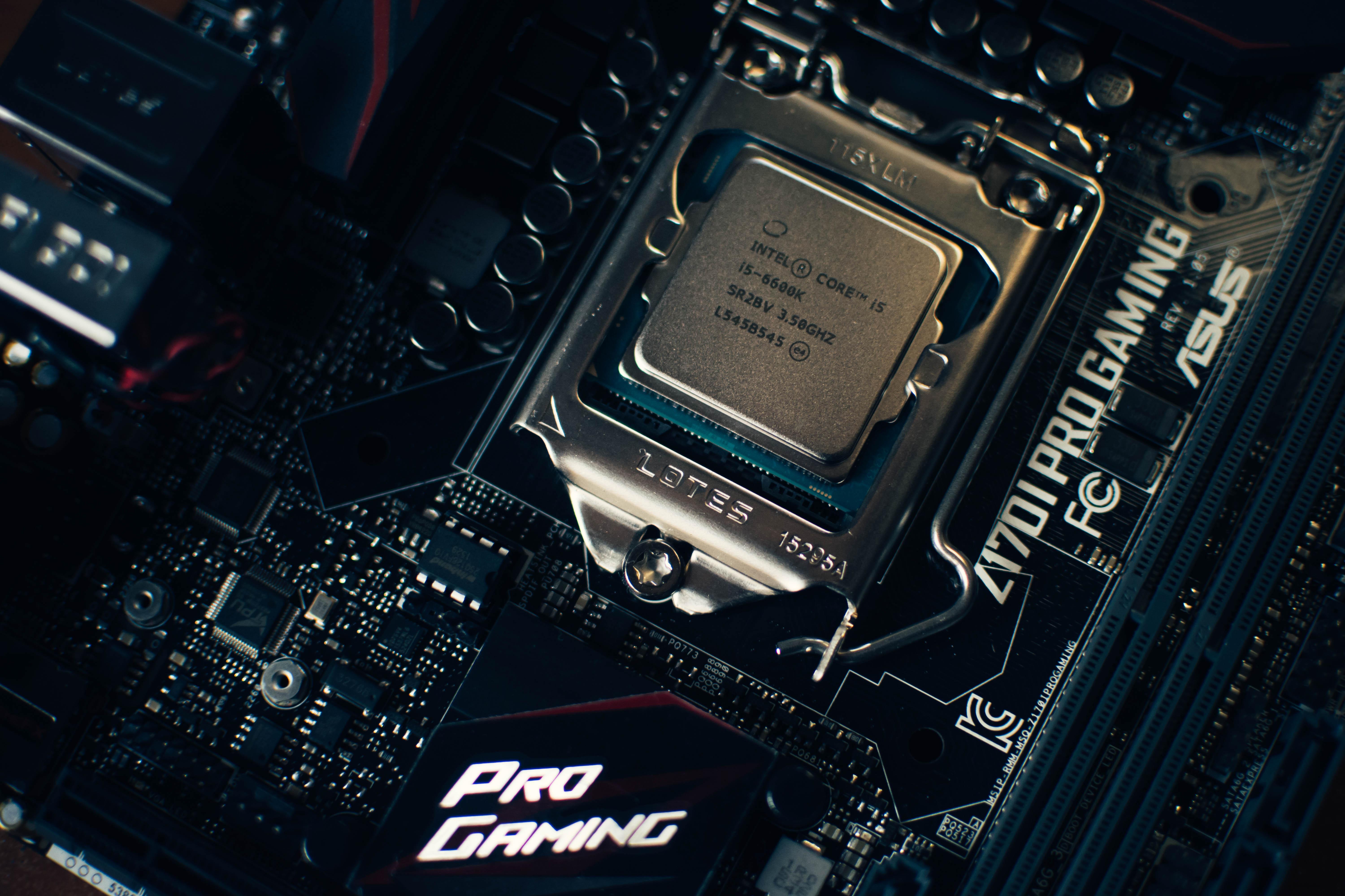 6000x4000 CPU, Intel, ASUS, Pro Gaming, Motherboards Wallpaper HD