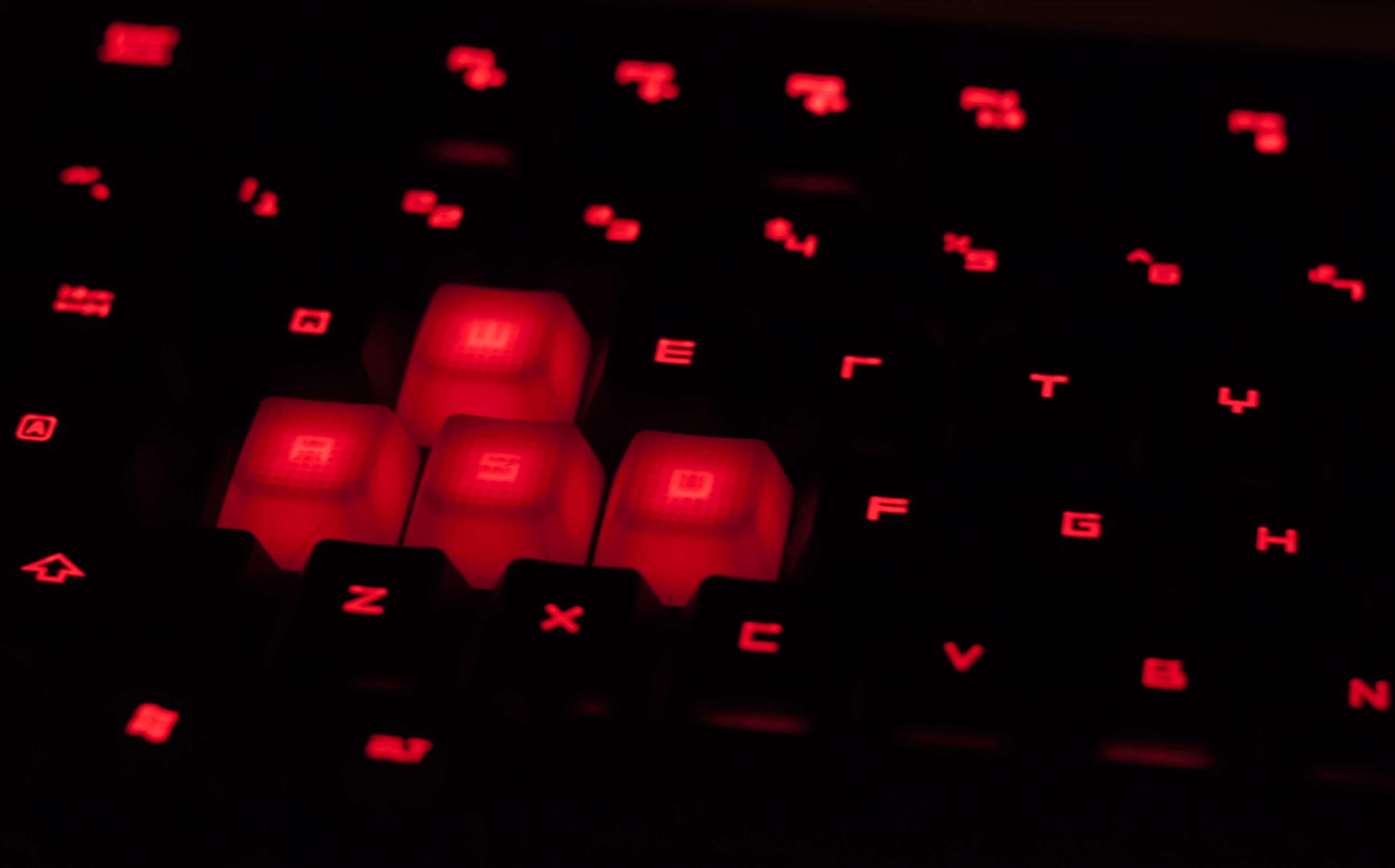 3840x2391 gamer, gaming, keyboard, night, theme numbers 4k