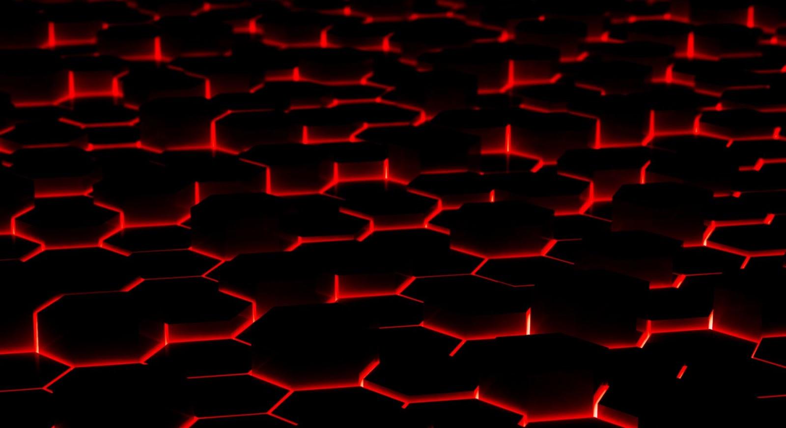 1600x871 Black and red gaming wallpaper