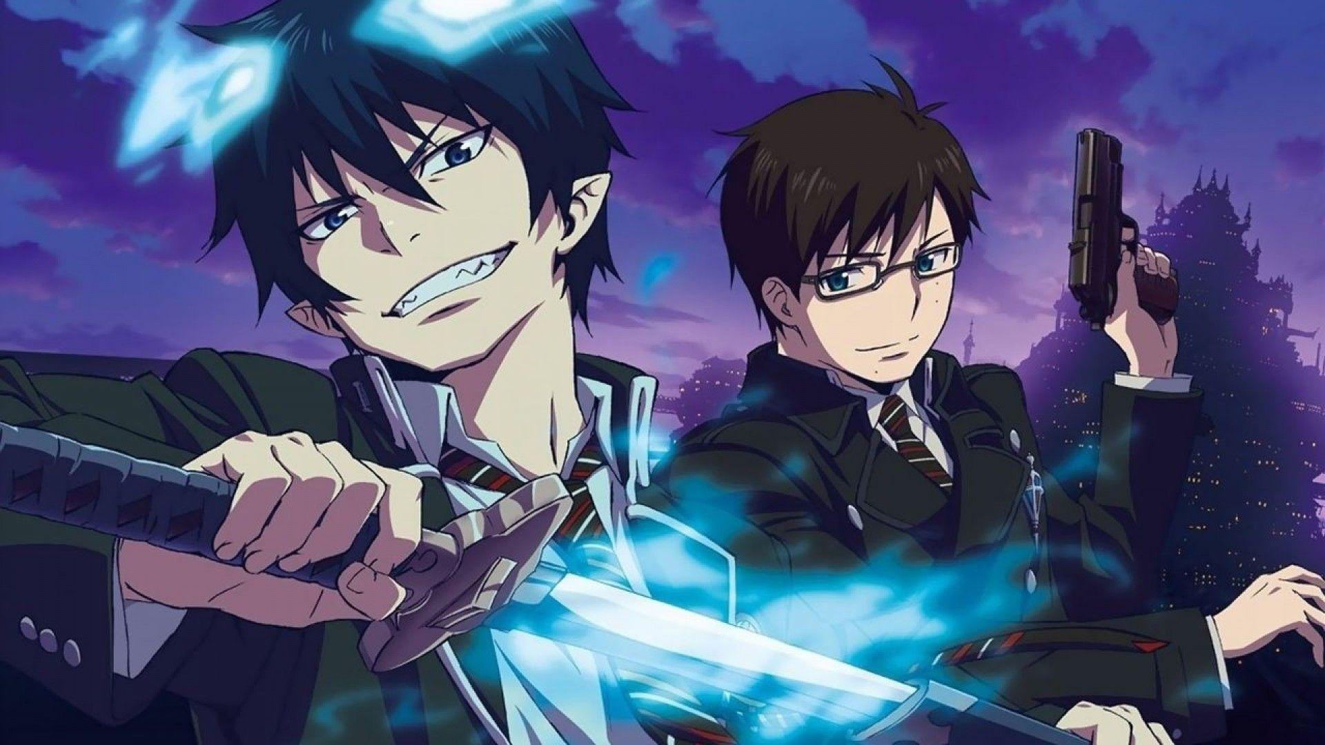 Blue Exorcist Wallpapers Top Free Blue Exorcist Backgrounds Wallpaperaccess