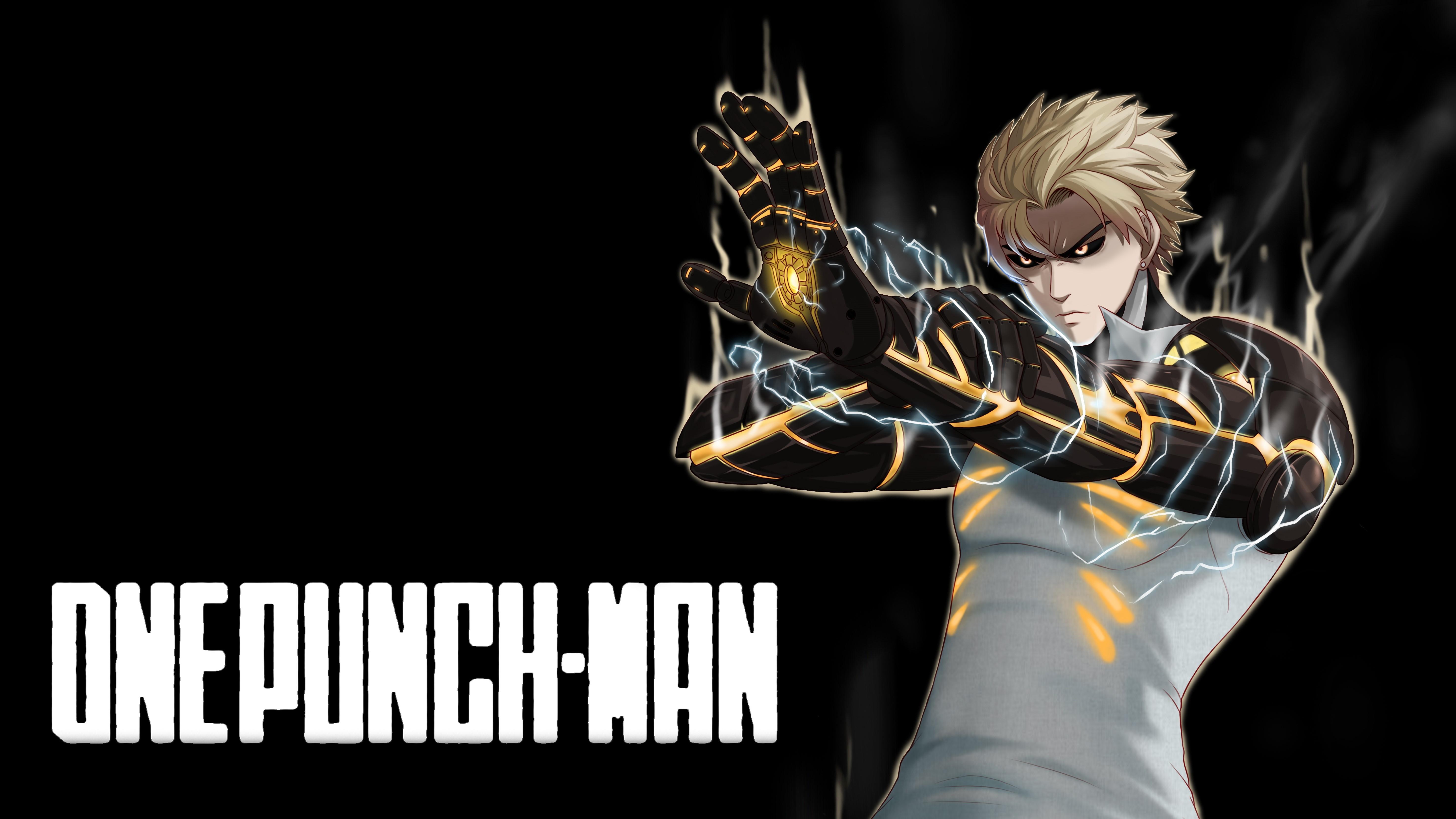 One Punch Man  Genos Saitama Punch 2K tải xuống hình nền