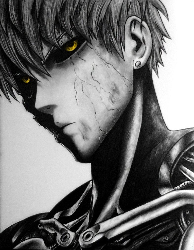 787x1014 Genos One Punch Man Wallpaper