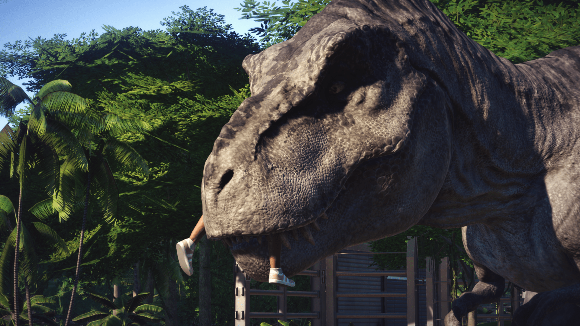1920x1080 A beautiful moment in Jurassic World Evolution