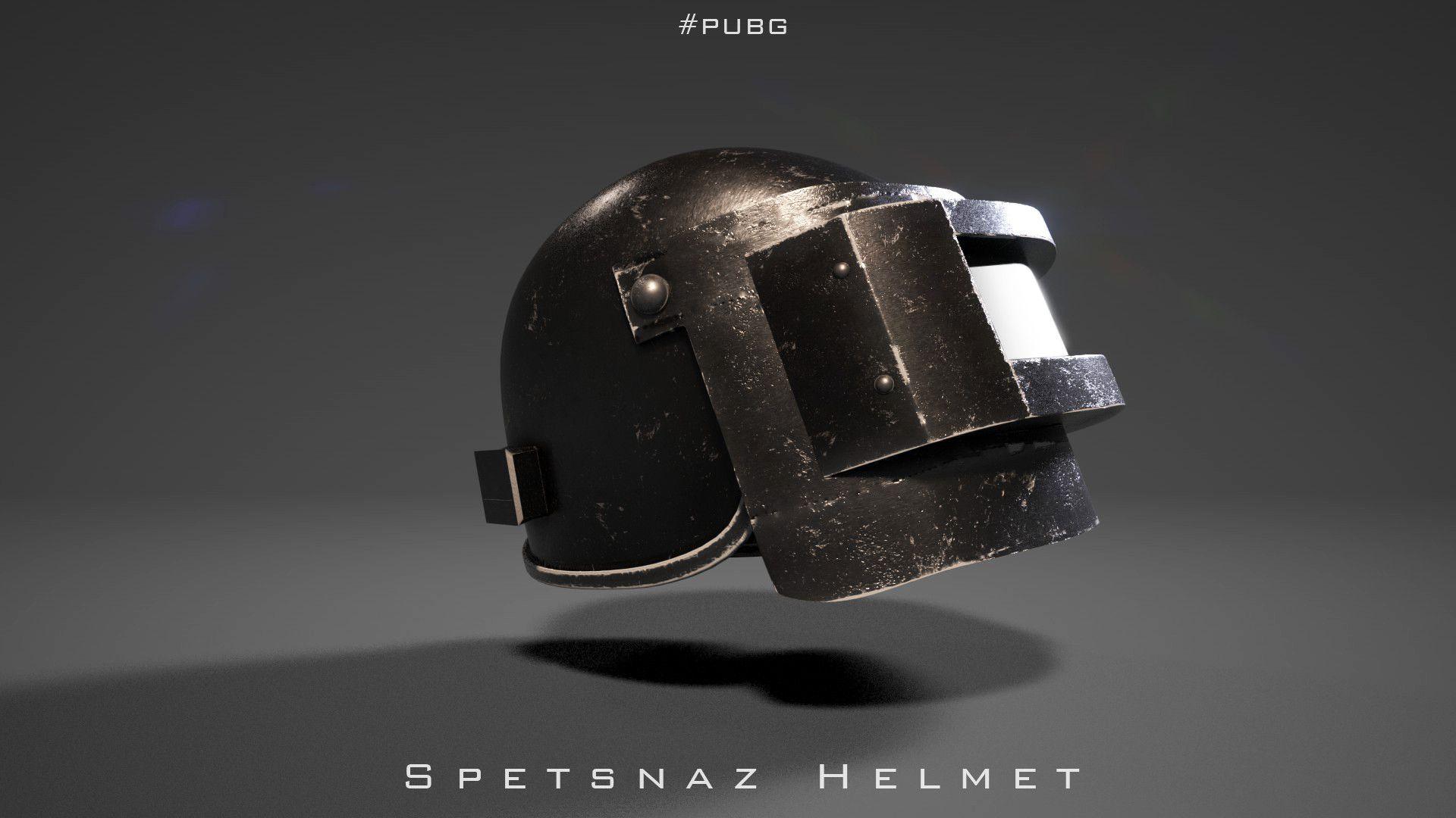1920x1080 PUBG Helmet Wallpaper