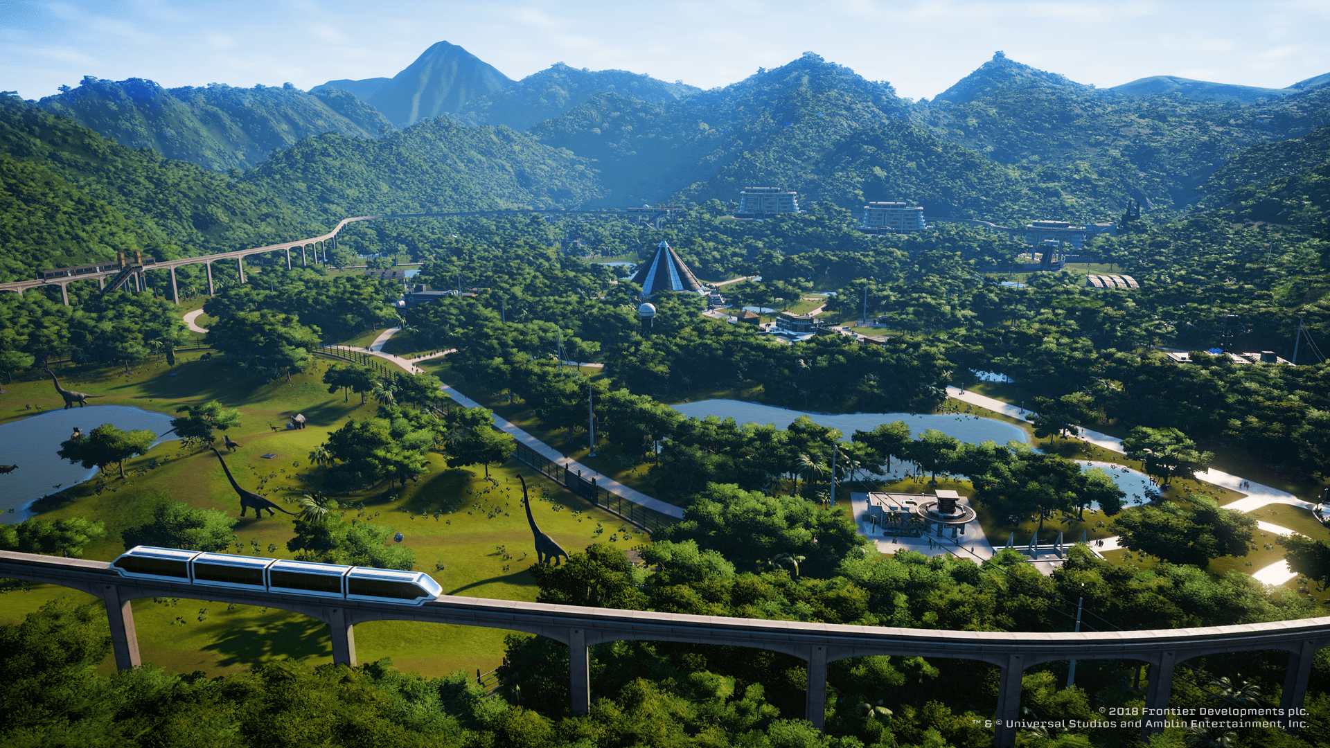 1920x1080 Jurassic World Evolution Is Like Roller Coaster Tycoon