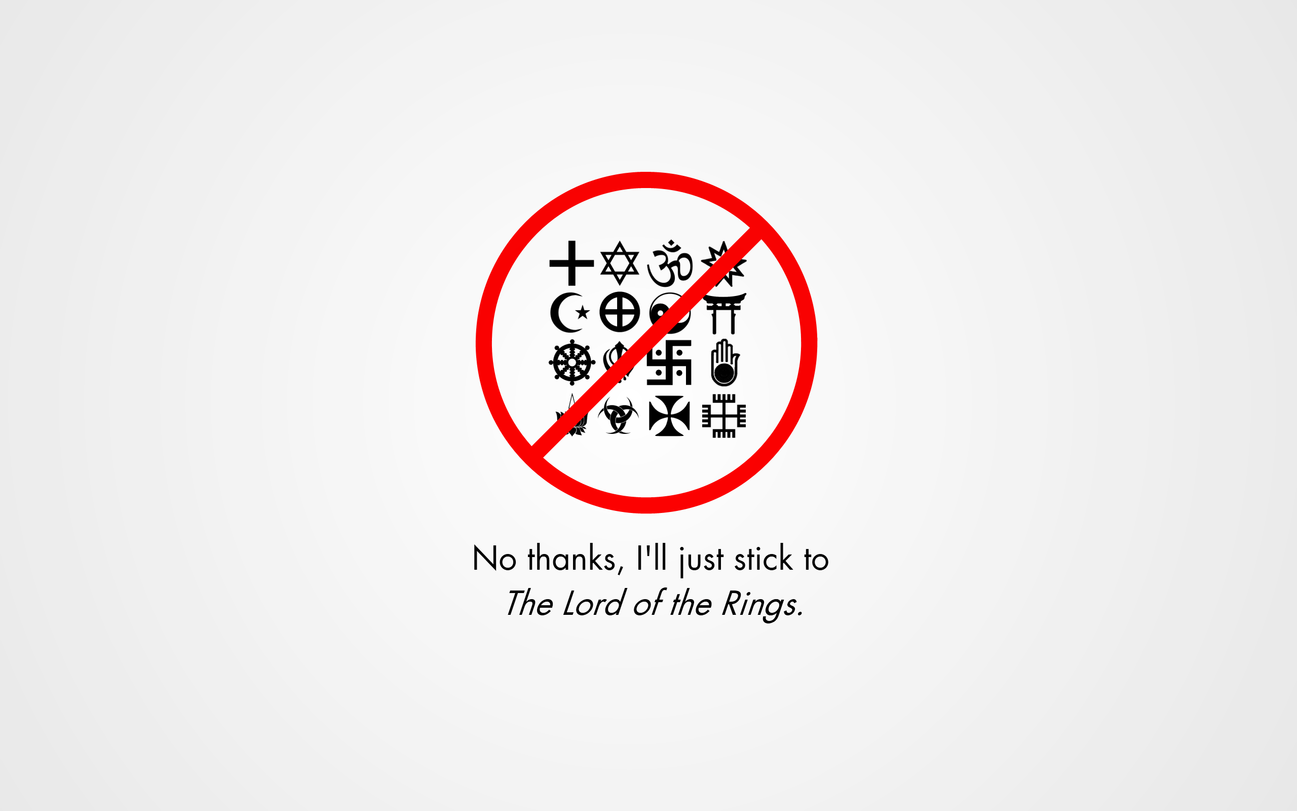 2560x1600 Atheist HD Wallpaper
