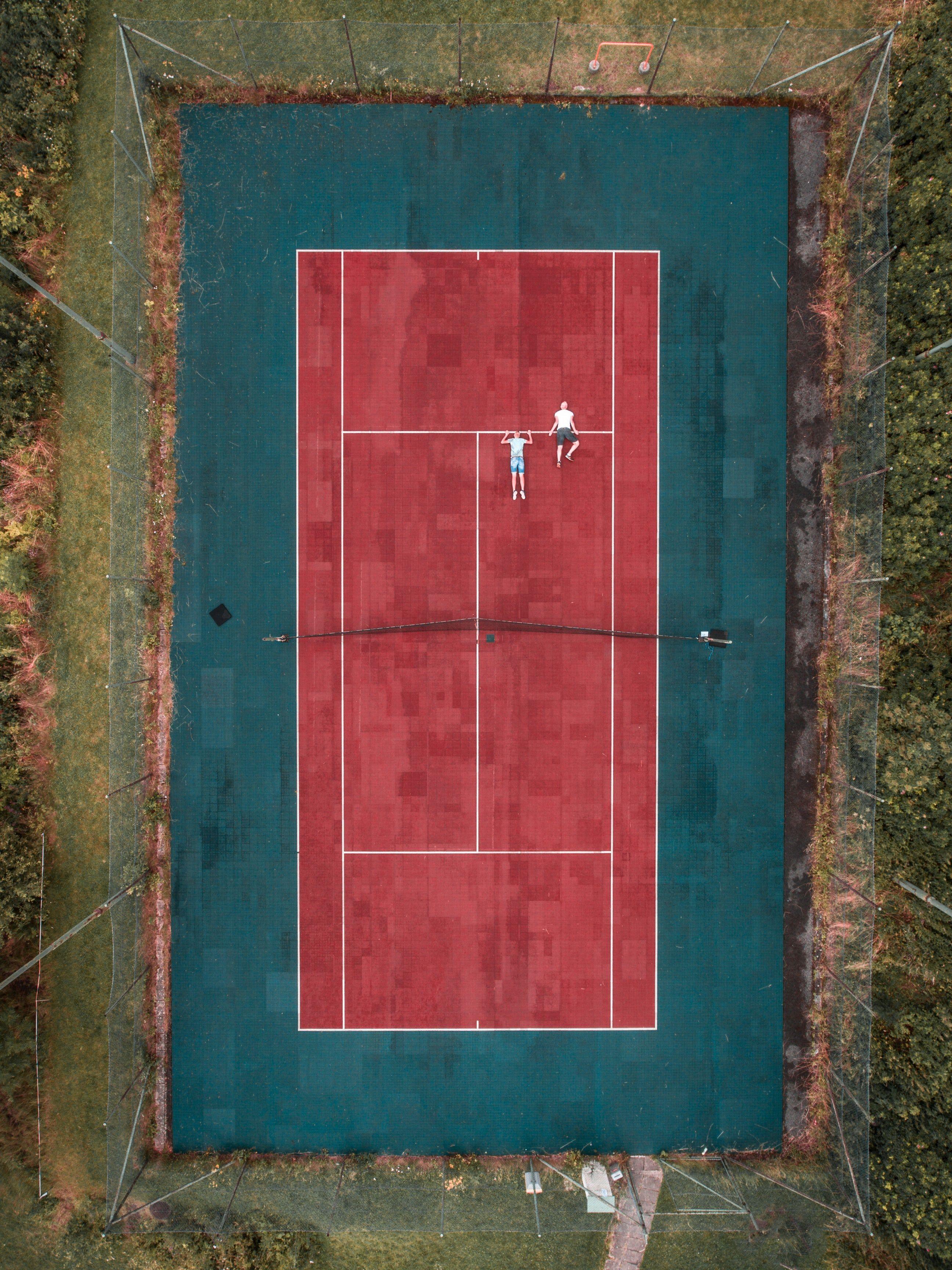 Wallpaper ID 1233  tennis tennis court autumn aerial view 4k free  download