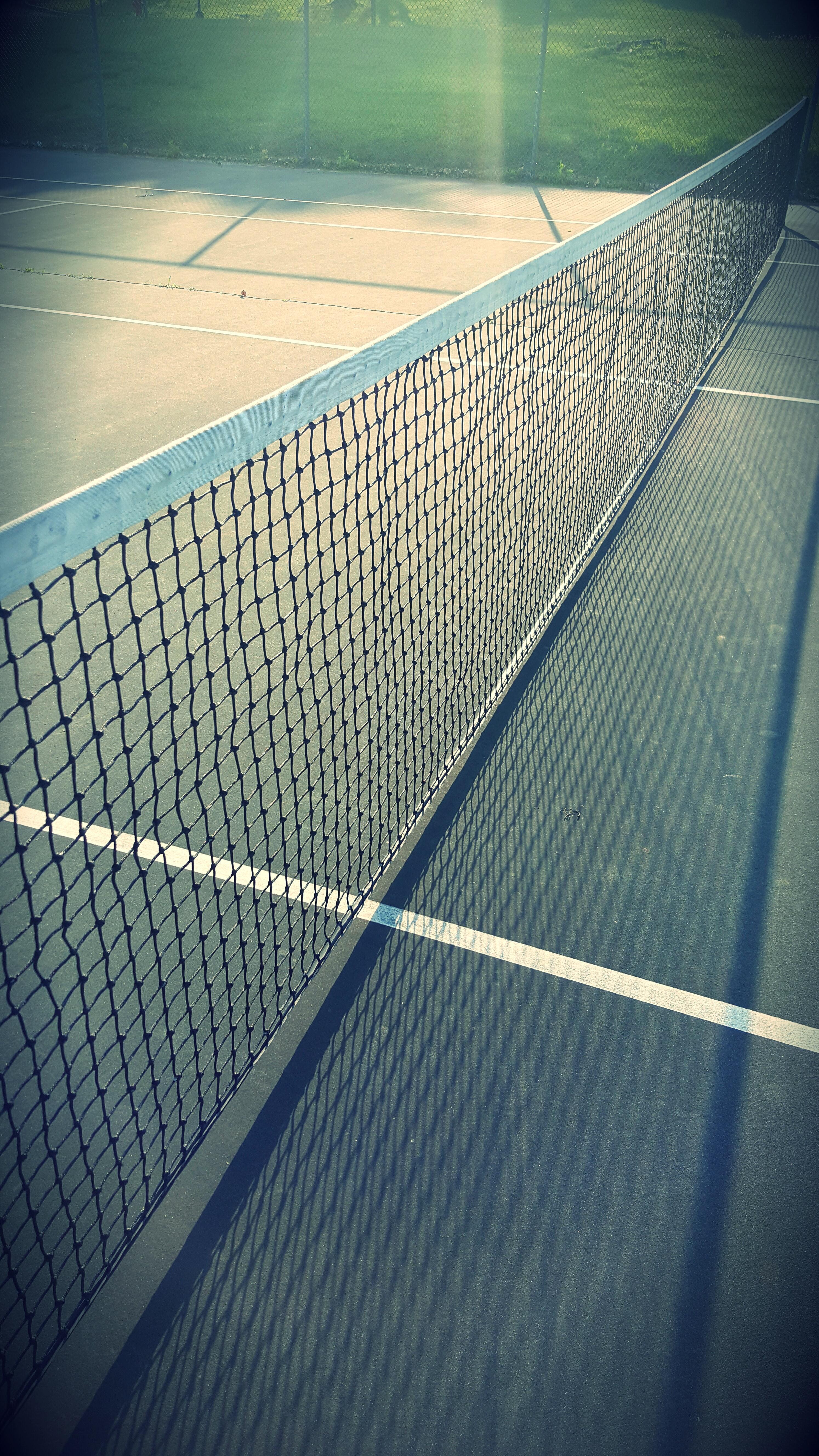2988x5312 White Tennis Net on a Ground · Free
