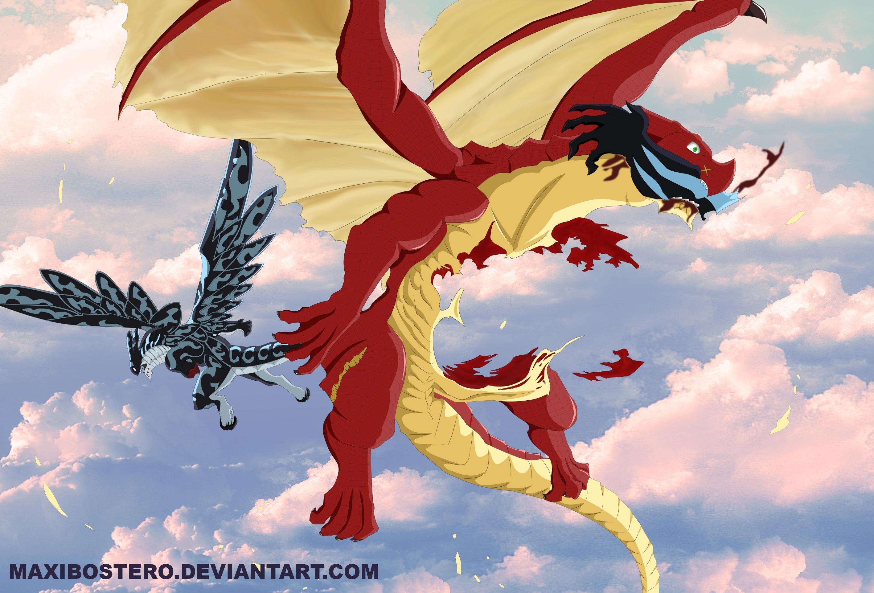 2835x1924 Acnologia (Fairy Tail), Igneel (Fairy Tail