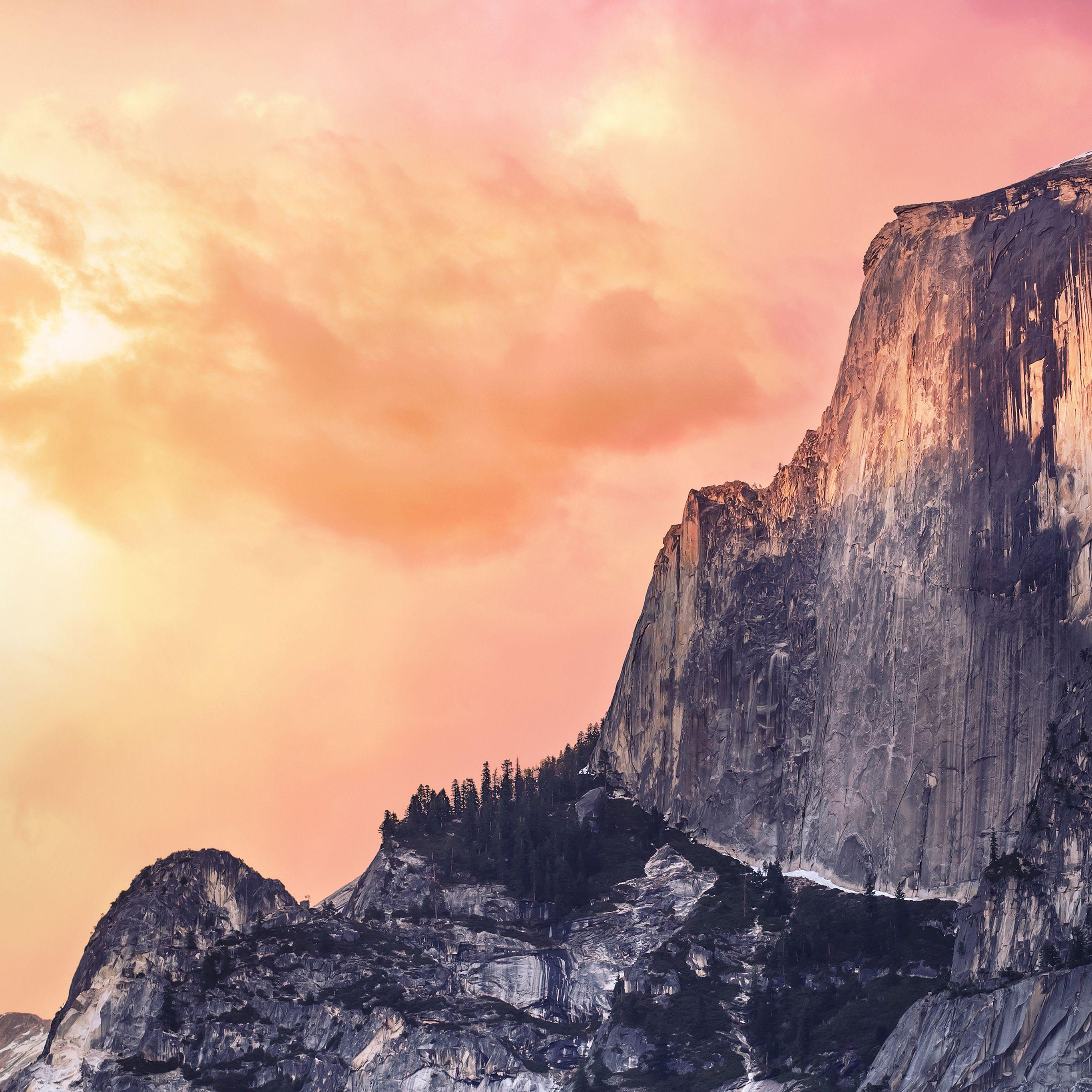 2732x2732 Yosemite Red Sunset Mac Hình nền Os X Hình nền