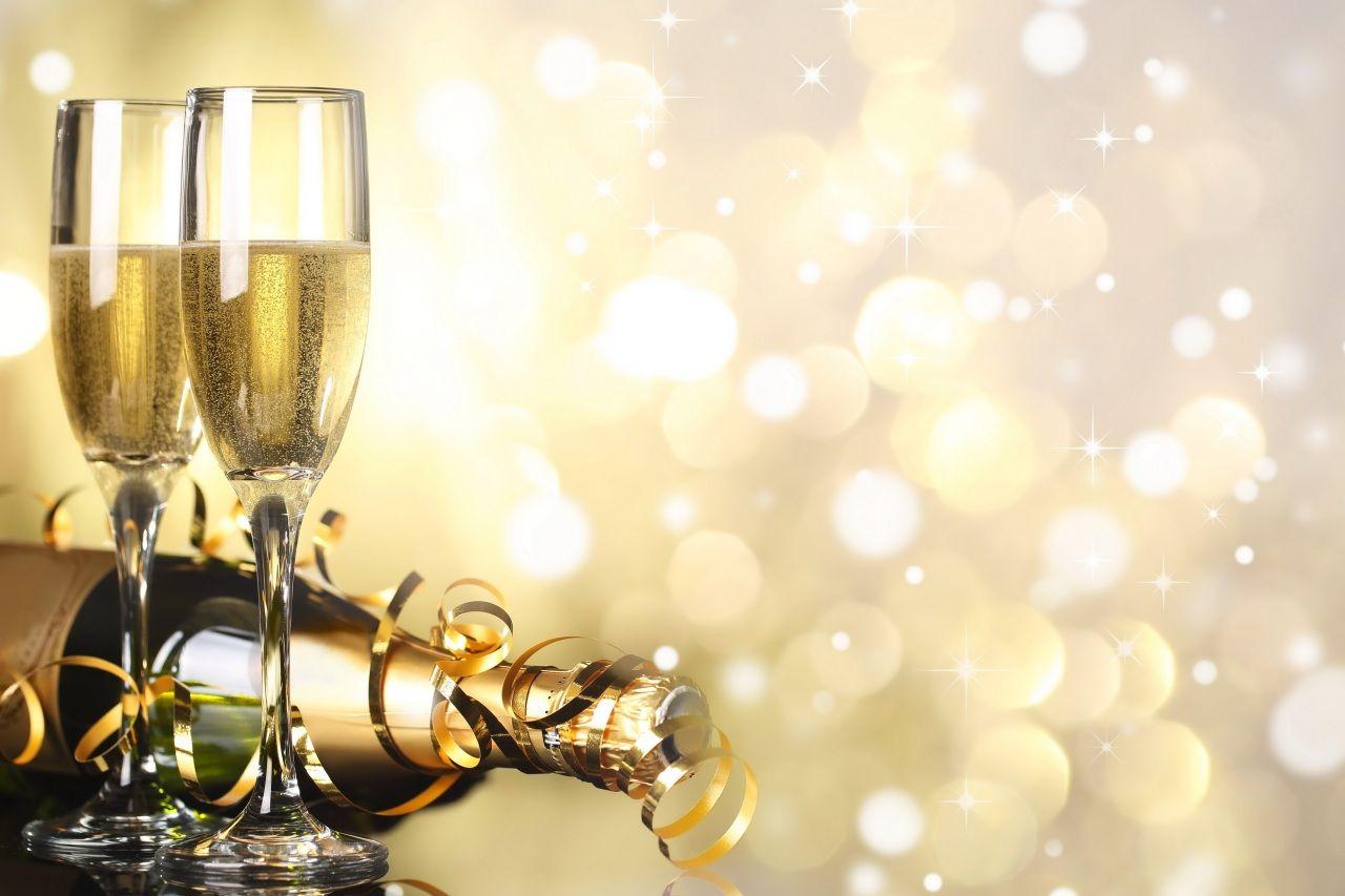 Wallpaper birthday gift champagne composition images for desktop  section праздники  download