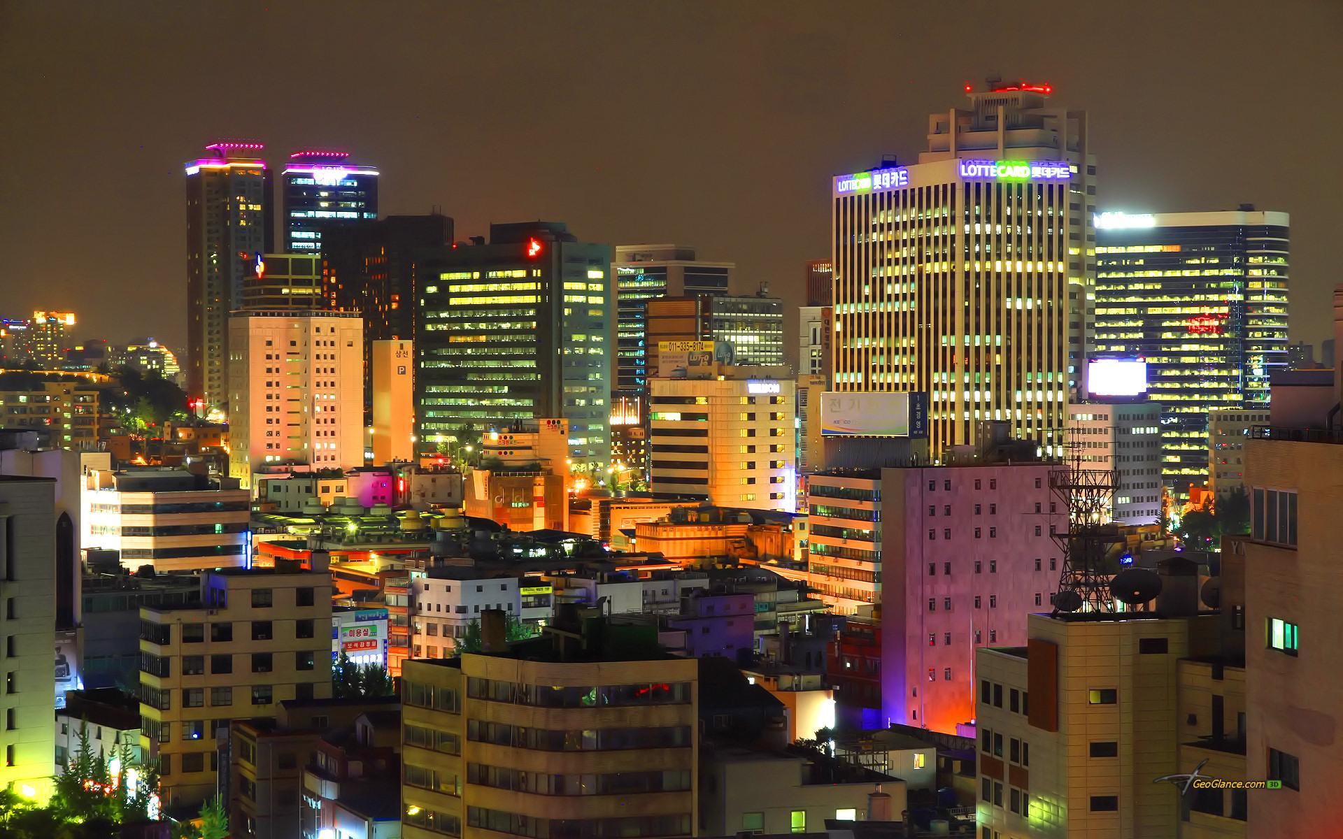 1920x1200 Download Korea City Wallpaper Desktop Background