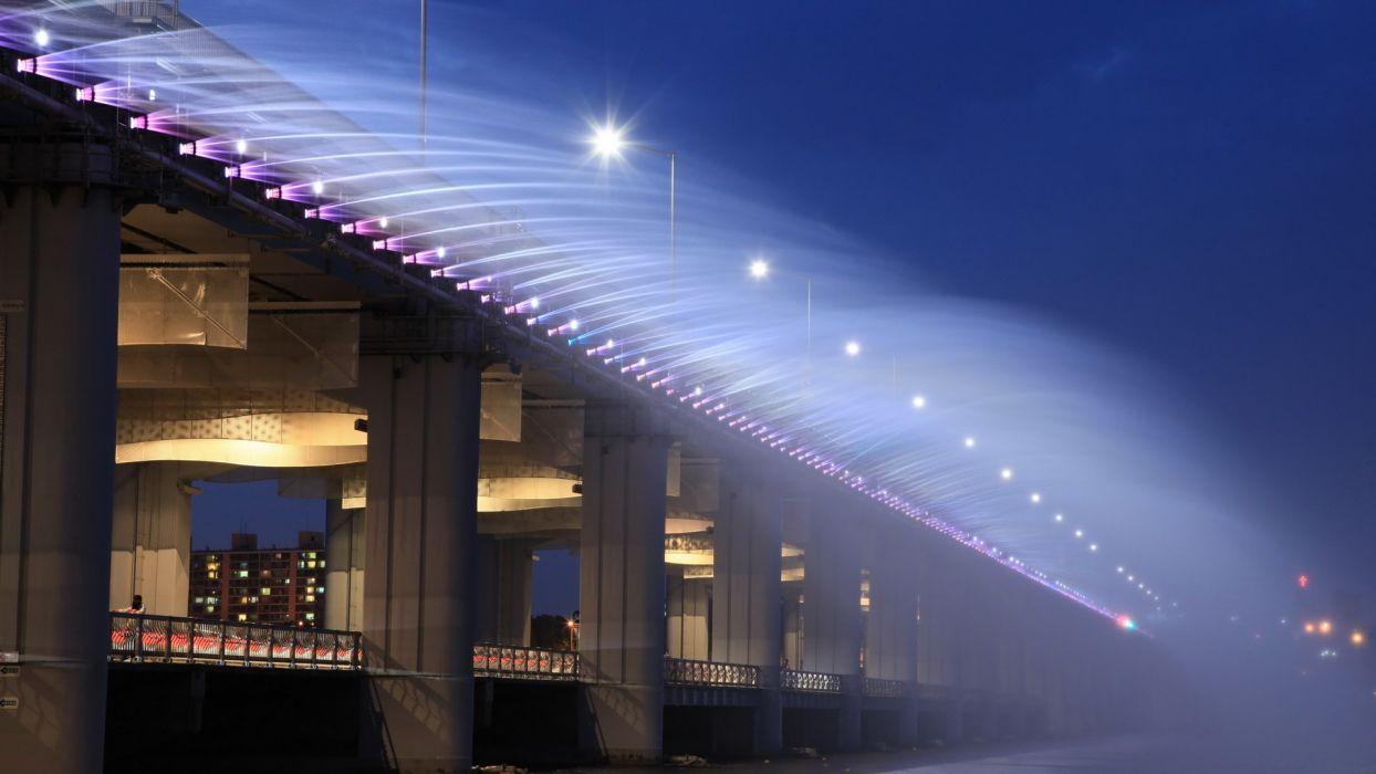 1244x700 Cityscapes skylines bridges buildings skyscrapers Asians Asia Asian
