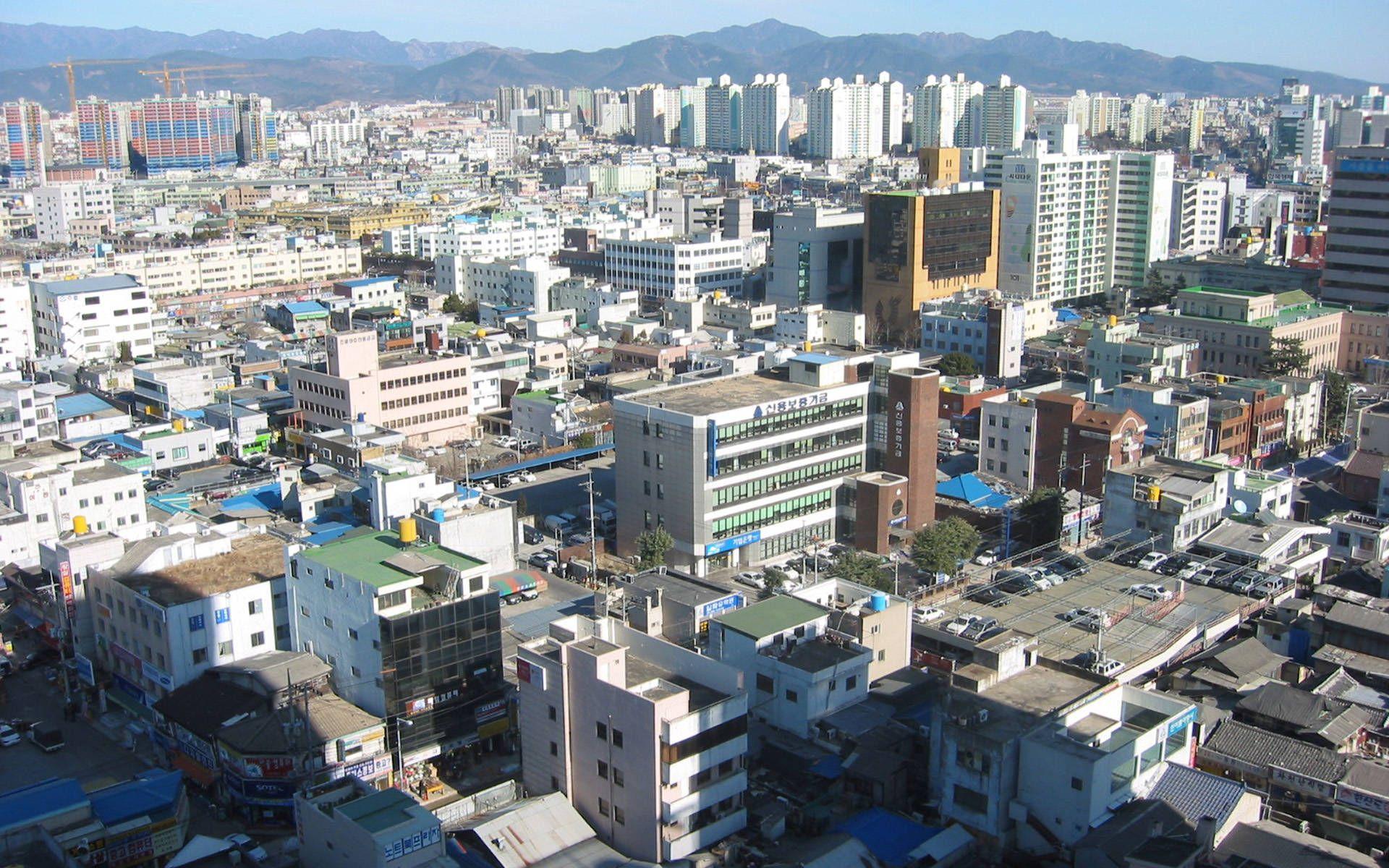 1920x1200 City of Daegu South Korea wallpaper