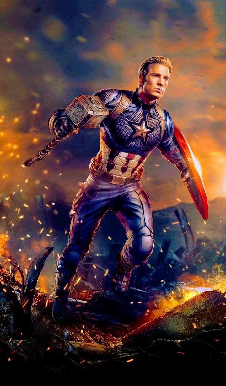 720x1229 CAPTAIN AMERICA END GAME. Wallpaper. Marvel, Captain