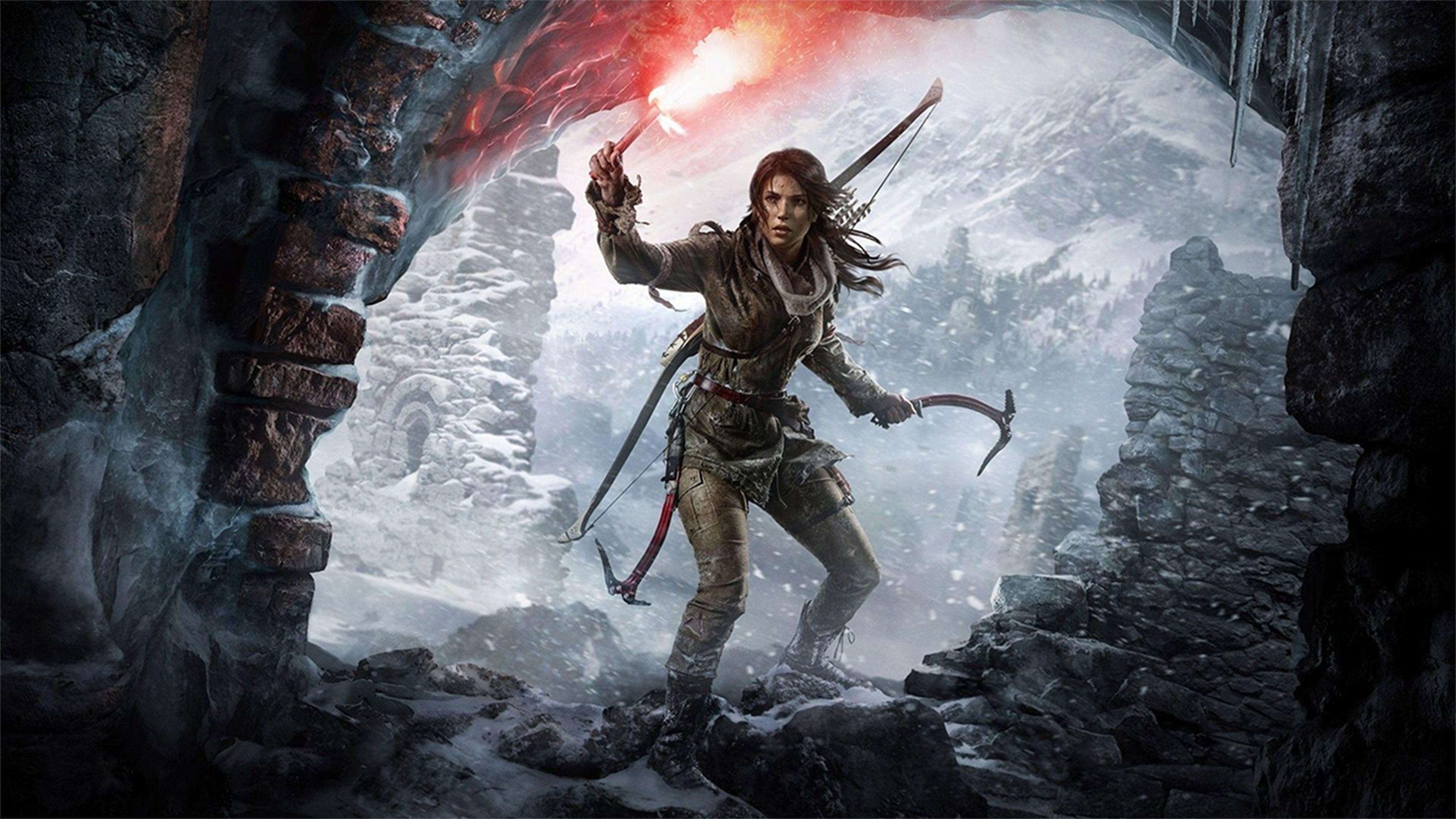 Hình nền 3840x2160 Rise of the Tomb Raider ở độ phân giải Ultra HD