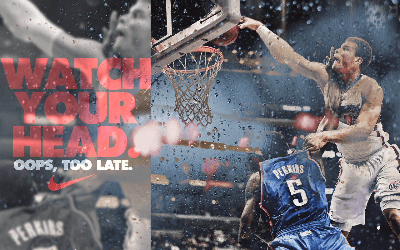 1280x800 Blake Griffin “Watch Your Head” Nike Wallpaper