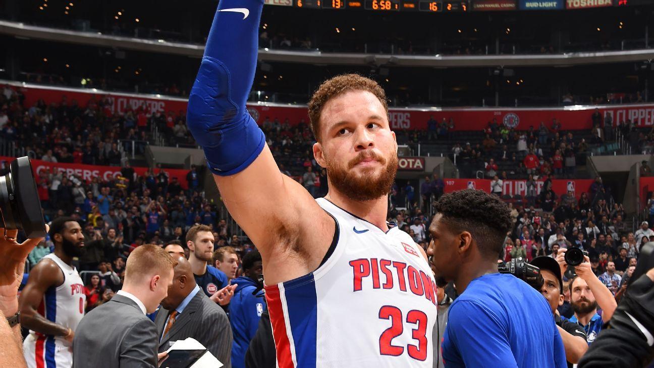 1296x729 Detroit Pistons Forward Blake Griffin Scores 44 Points