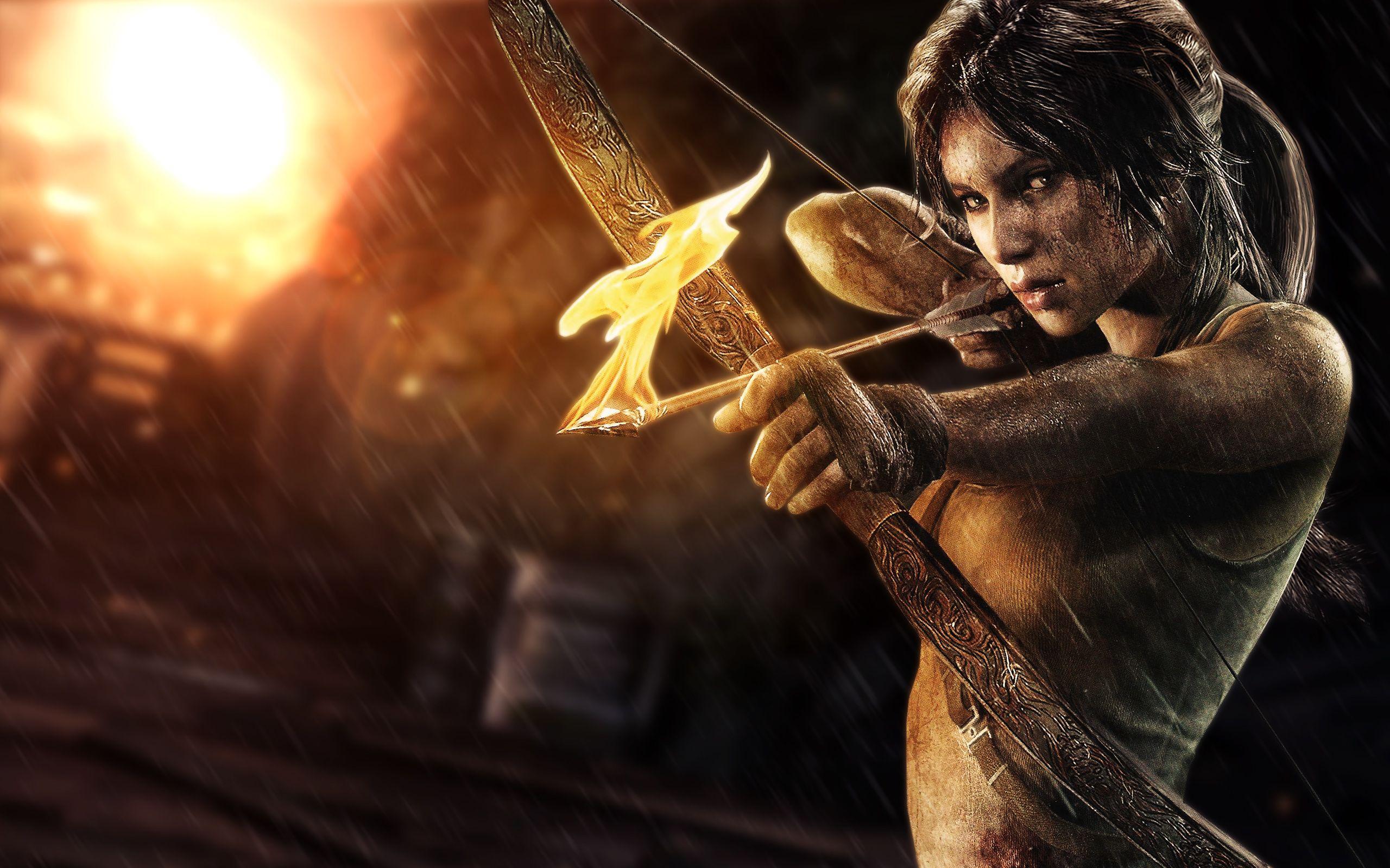 Hình nền mới 2560x1600 Tomb Raider 2013