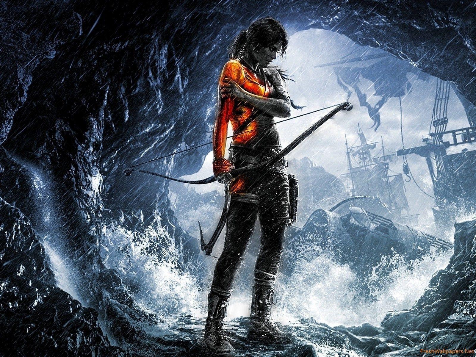 Hình nền trò chơi 1600x1200 Rise of the Tomb Raider 2015