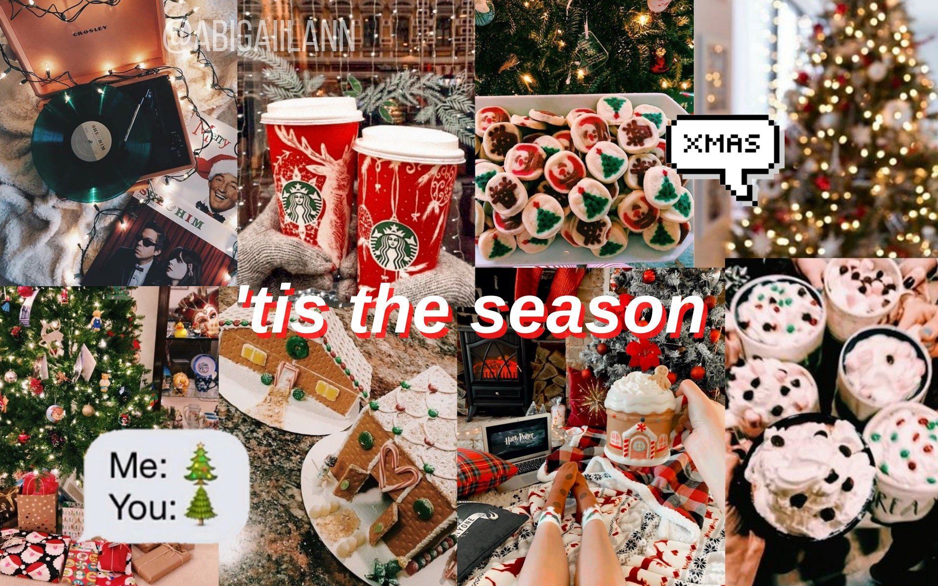 1920x1200 Preppy Christmas Laptop Wallpaper