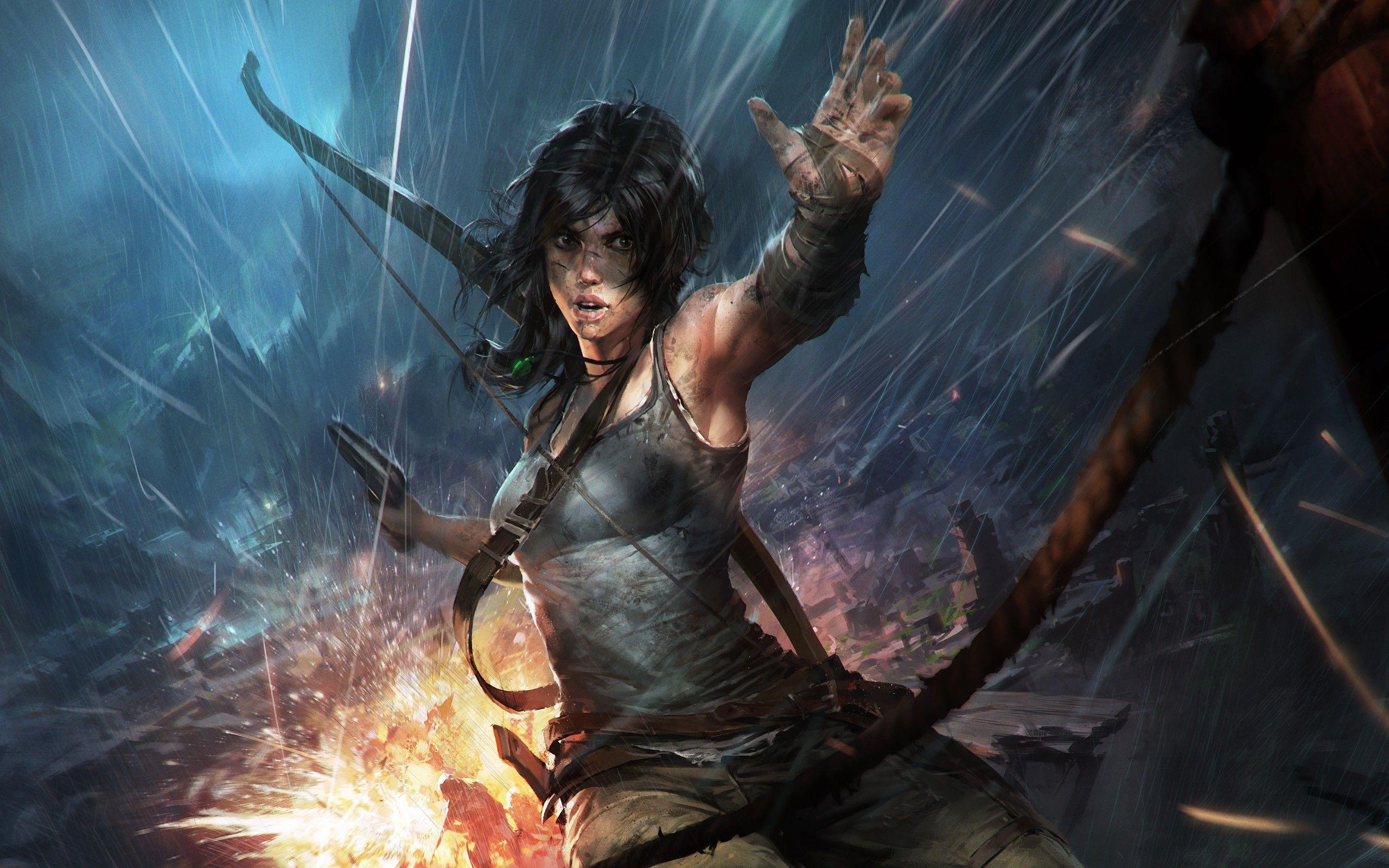 Hình nền và hình nền HD 2560x1600 Tomb Raider