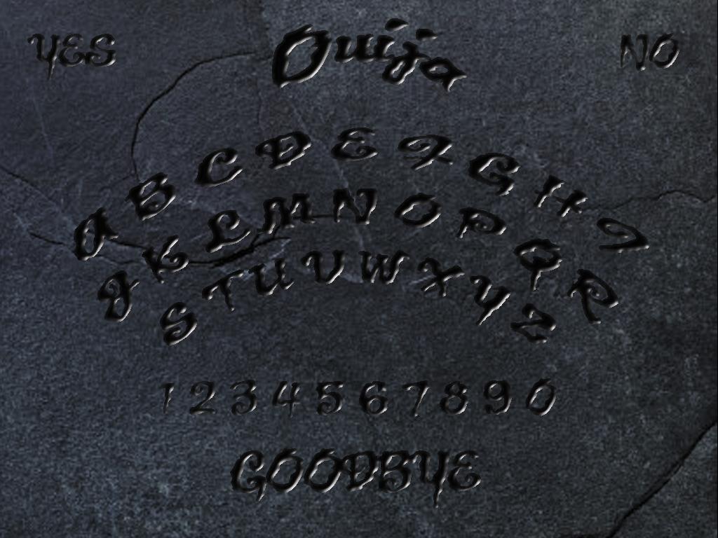 1024x768 Top Background Image of Ouija Board, 54VSD Collection