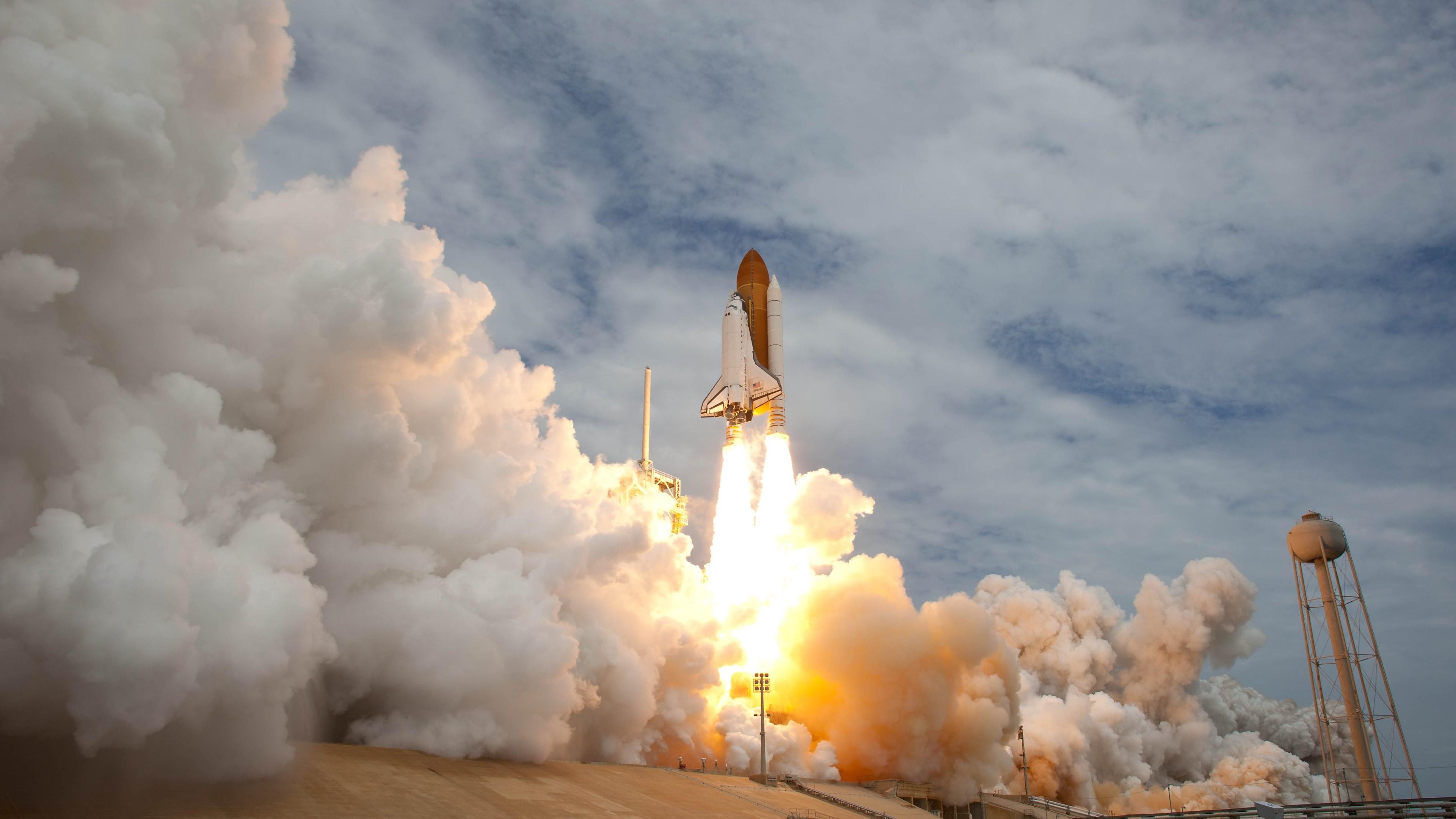 3840x2160 Space Shuttle Rocket Pollution Space Shuttle, HD