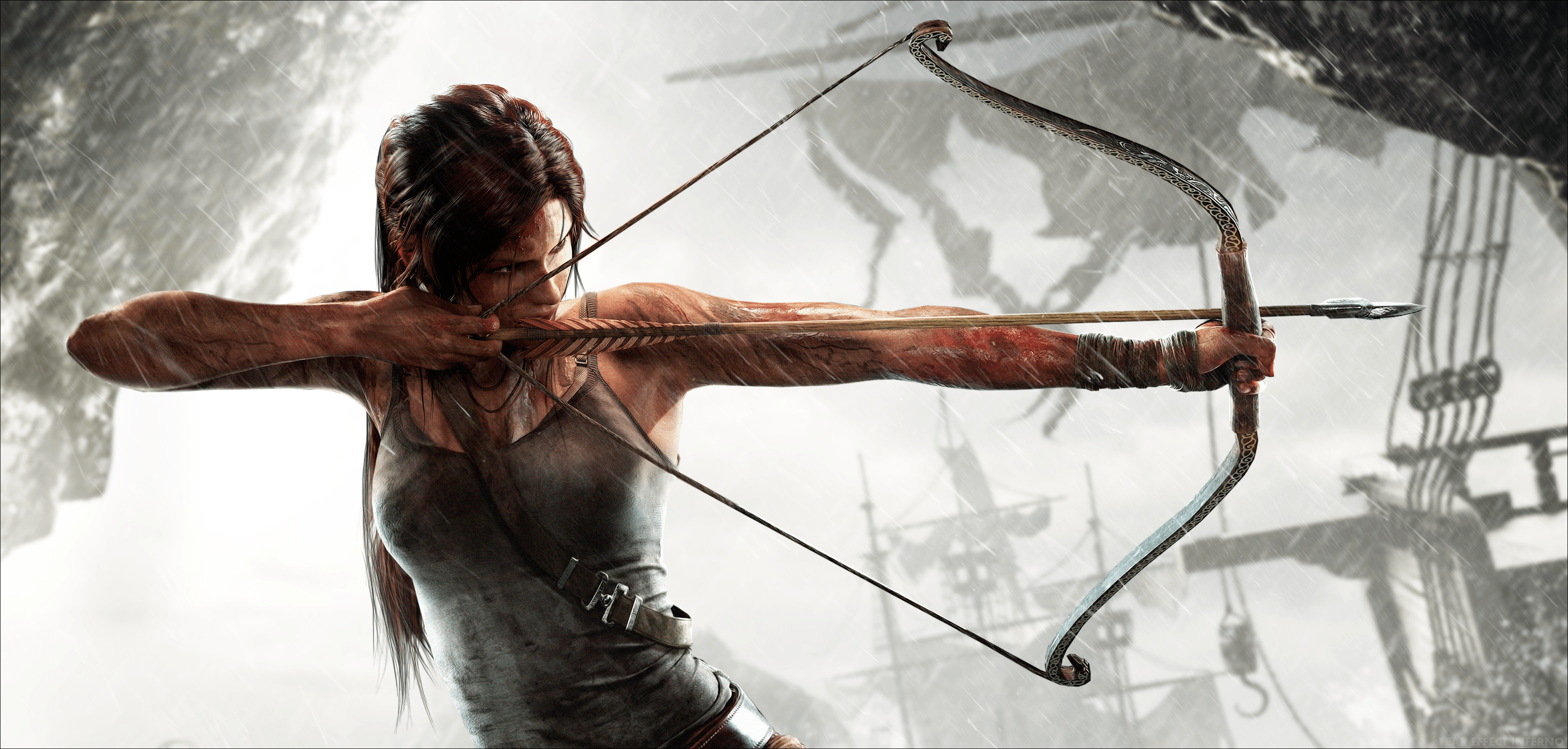 Hình nền và hình nền HD 3327x1590 Tomb Raider