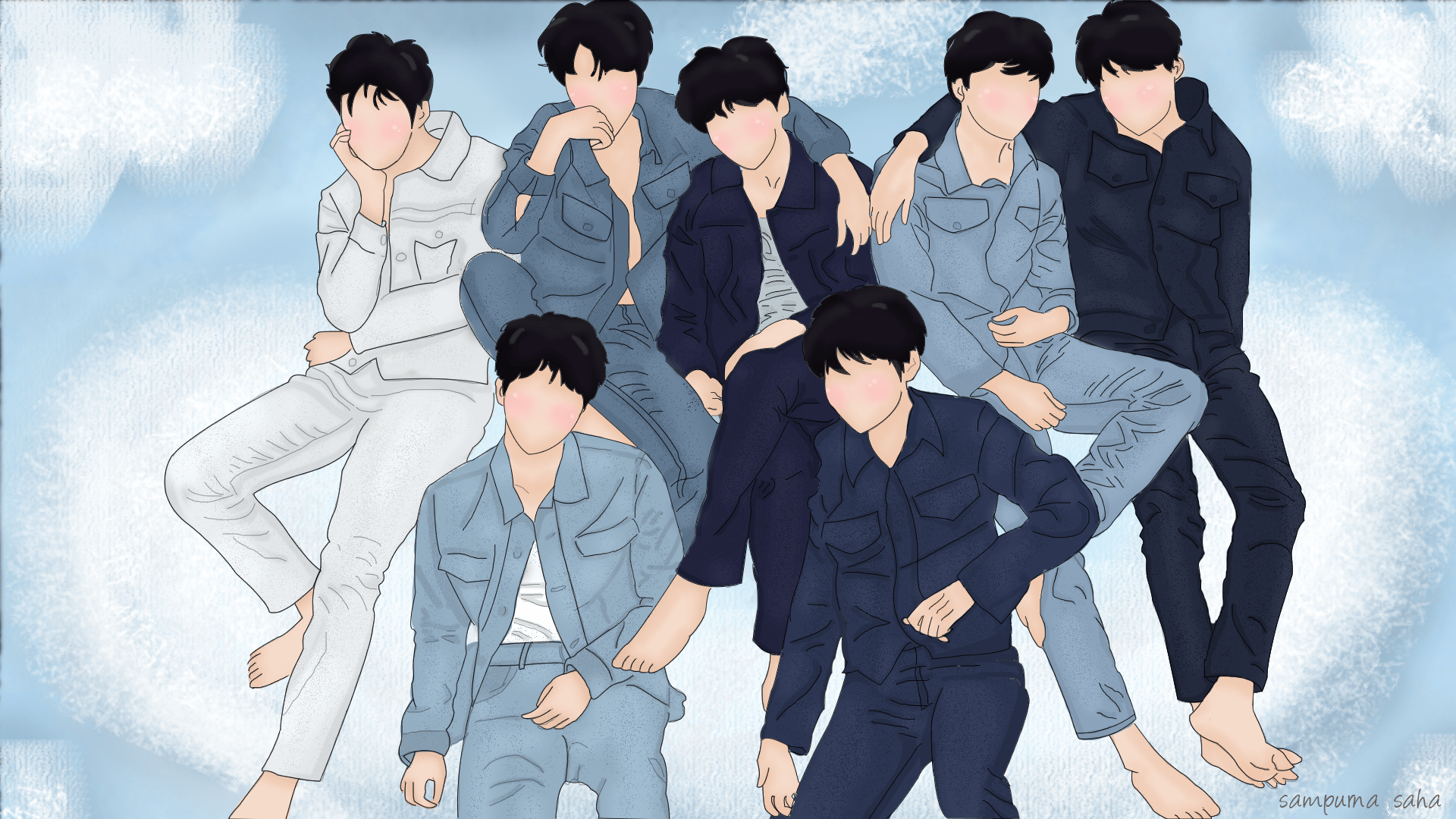 1920x1080 BTS Love Yourself: Tear Wallpaper