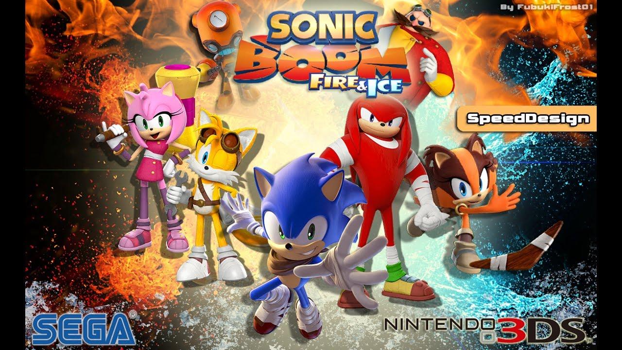 1280x720 **[SpeedDesign] Sonic Boom Fire and Ice Wallpaper**