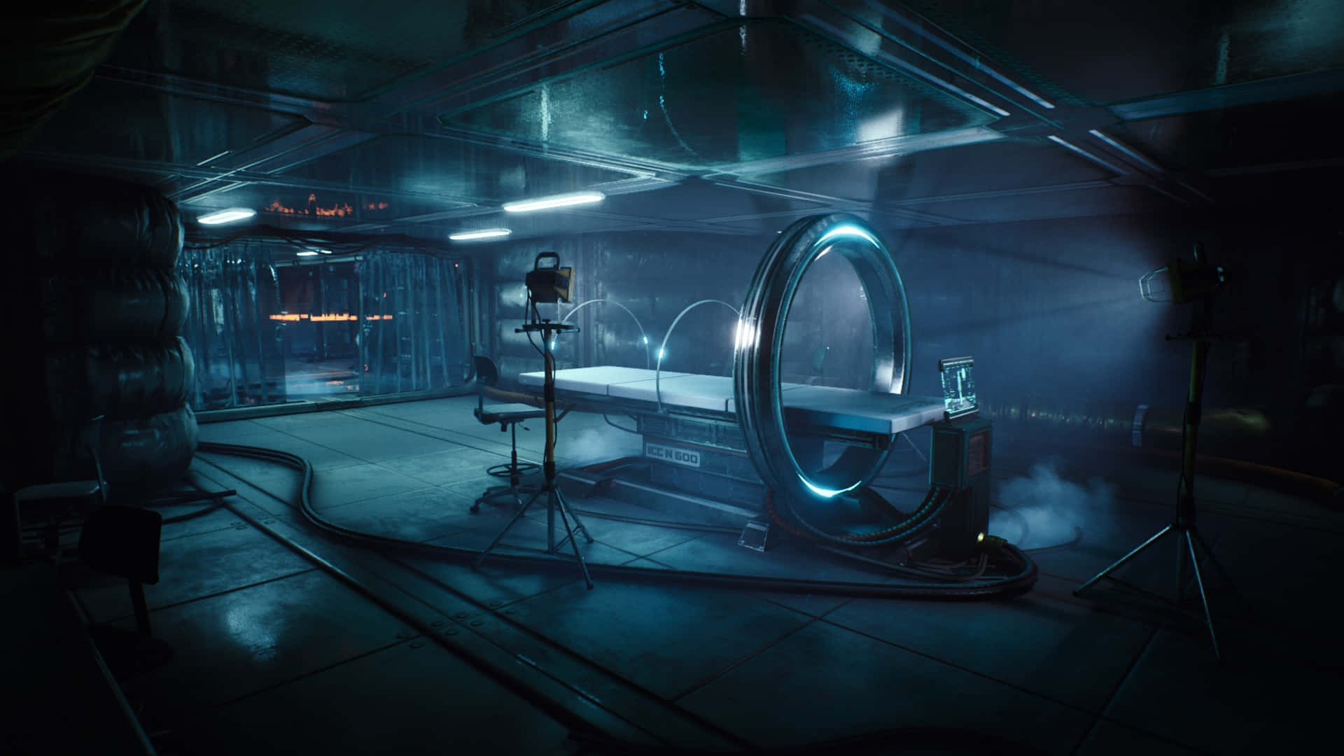 1920x1080 Laboratory Futuristic Mri Wallpaper