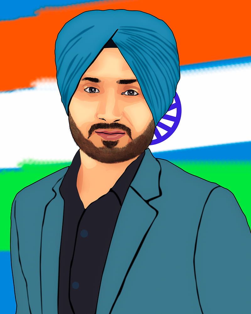 800x1002 HD harbhajan singh wallpaper