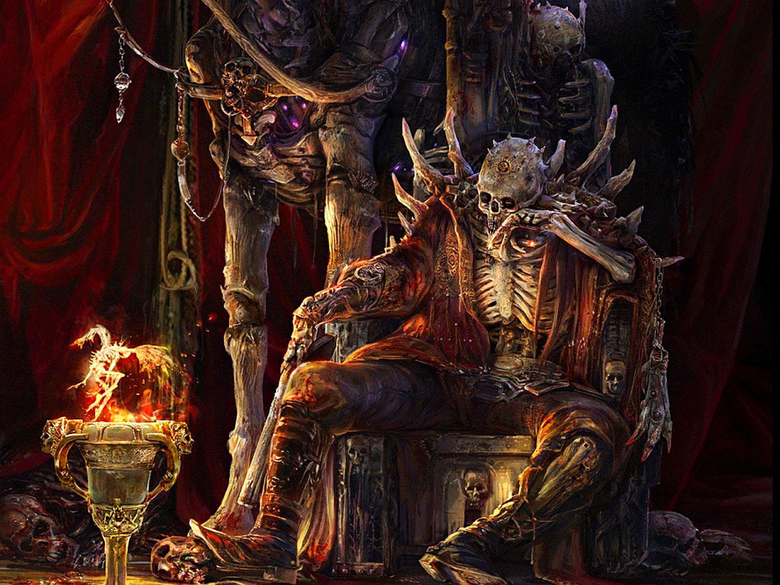 1600x1200 Sad Skeleton