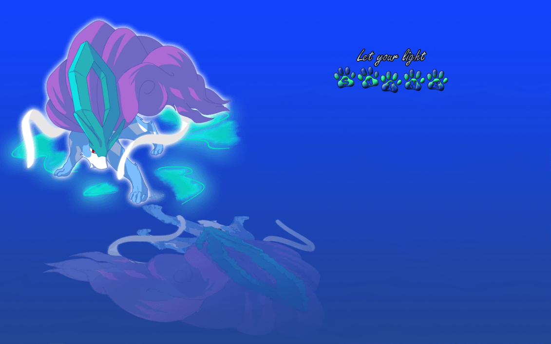 1131x707 Suicune Wallpaper
