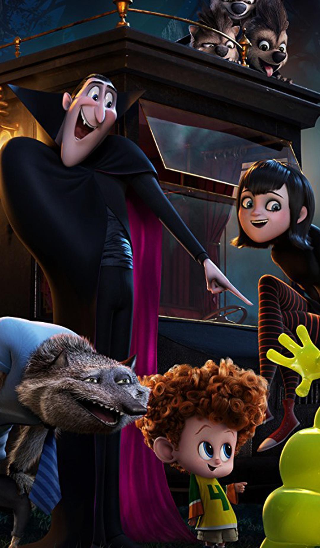 1080x1848 Wallpaper Hotel Transylvania 3 for Android