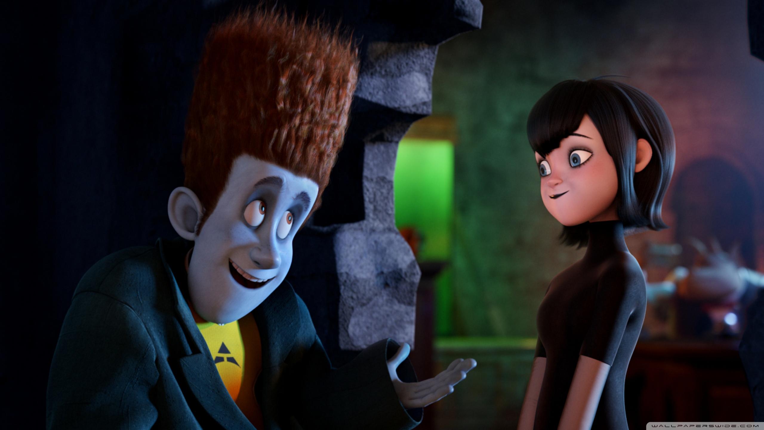 2560x1440 Hotel Transylvania Johnnystein and Mavis ❤ 4K HD Desktop