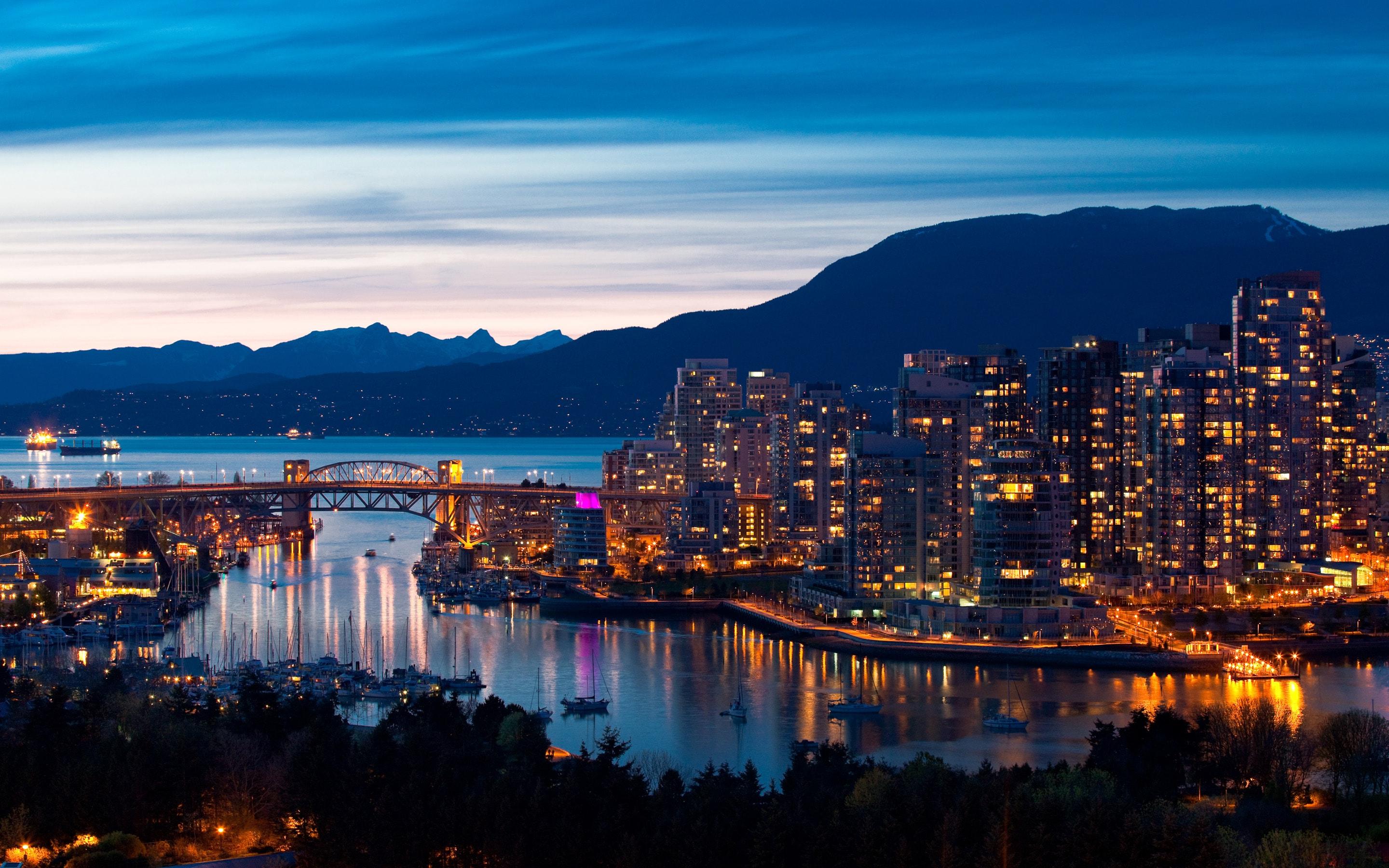 Vancouver, hình nền thành phố Canada - Top Những Hình Ảnh Đẹp