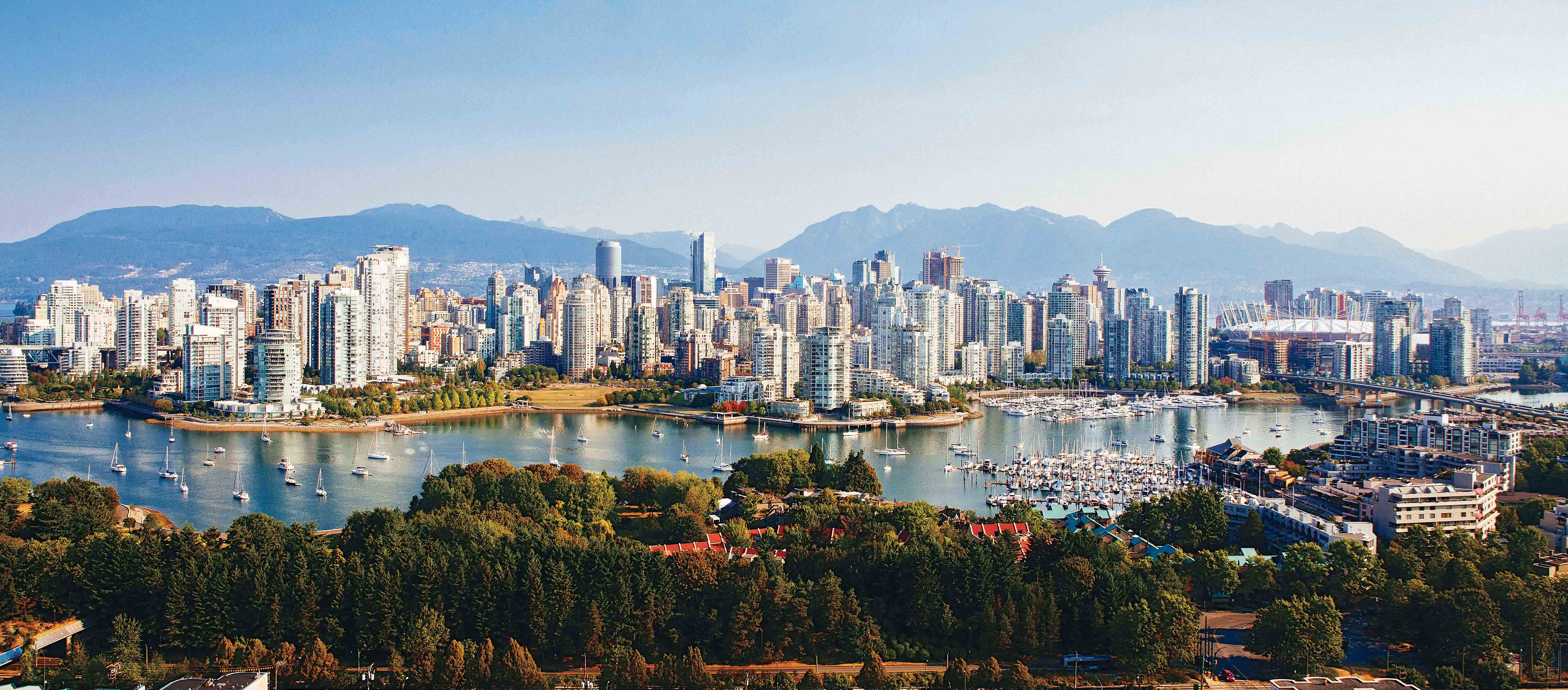 5400x2376 Vancouver Wallpaper High Quality