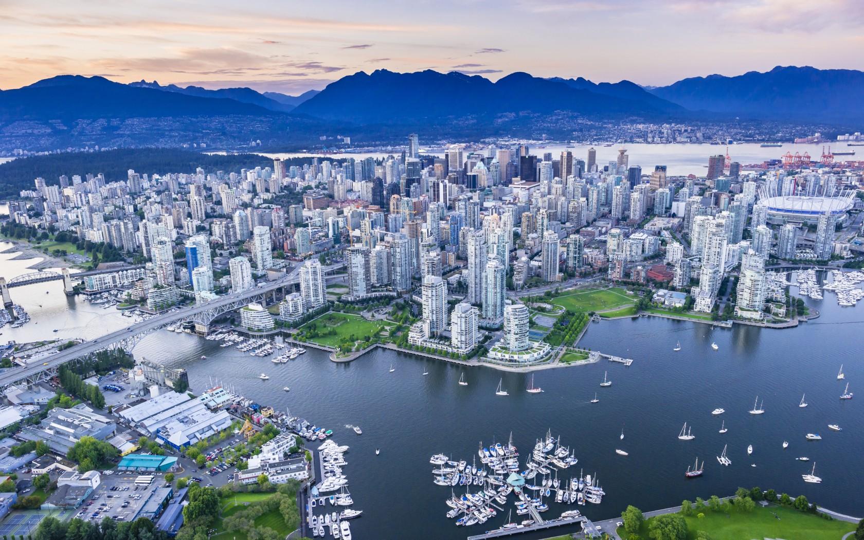 1680x1050 Canada Vancouver city wallpaper Gallery