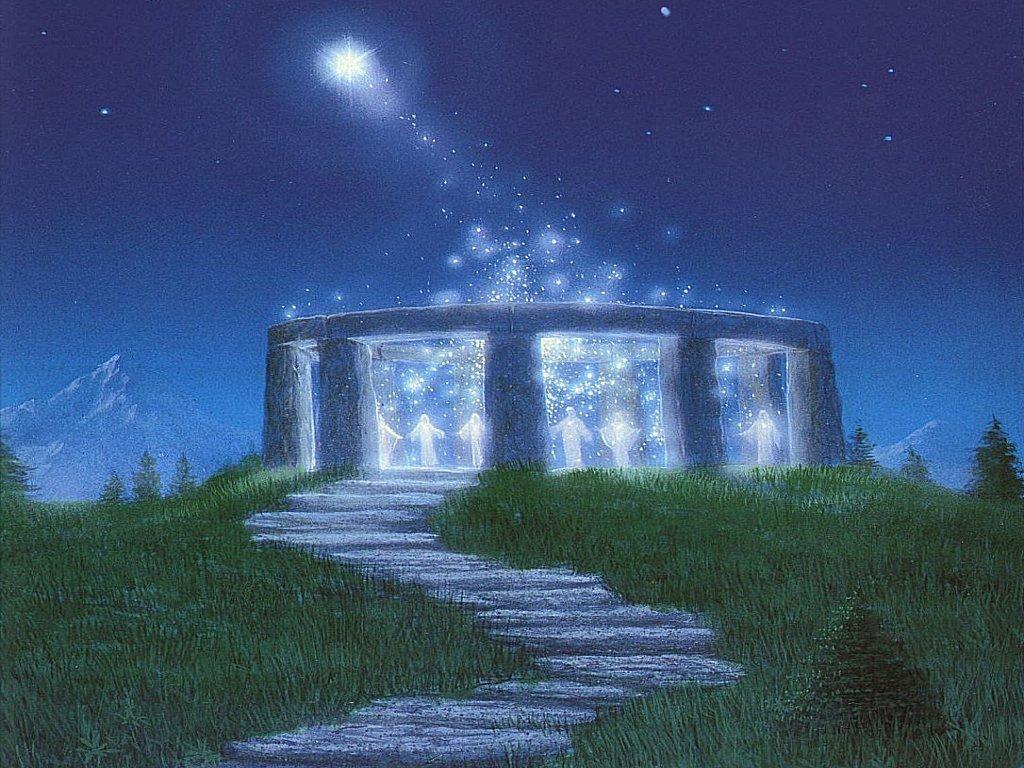 1024x768 Stonehenge Wallpaper