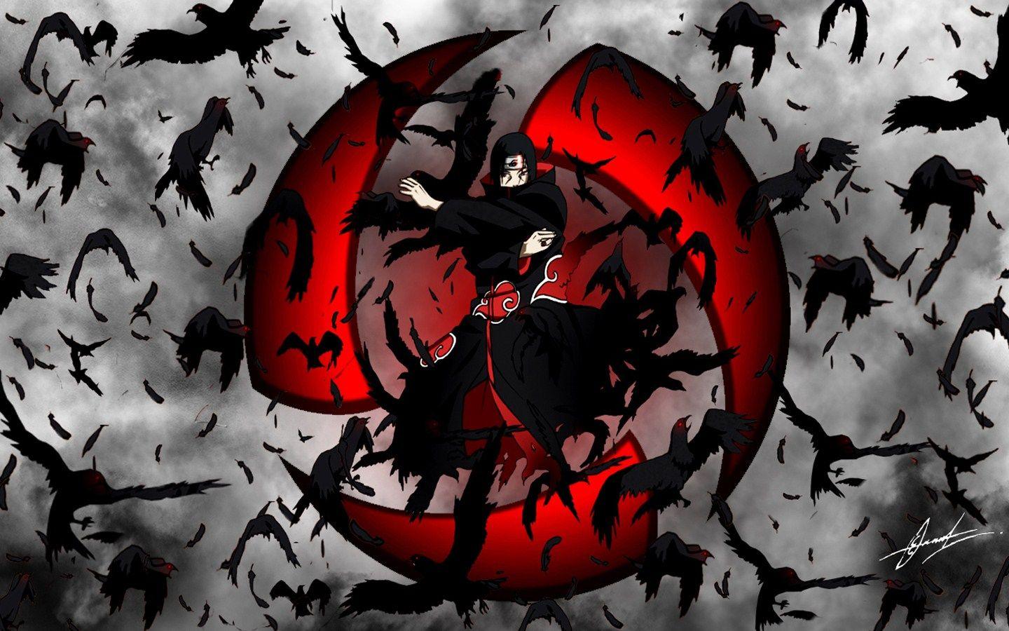 Itachi Uchiha from Naruto Shippuden for Desktop HD wallpaper download