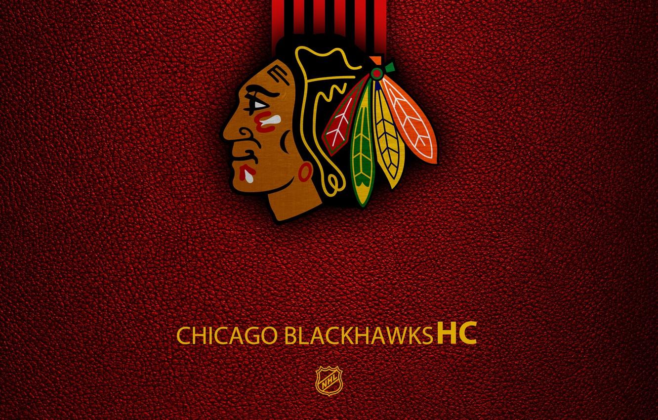 1332x850 Wallpaper wallpaper, sport, logo, NHL, hockey, Chicago